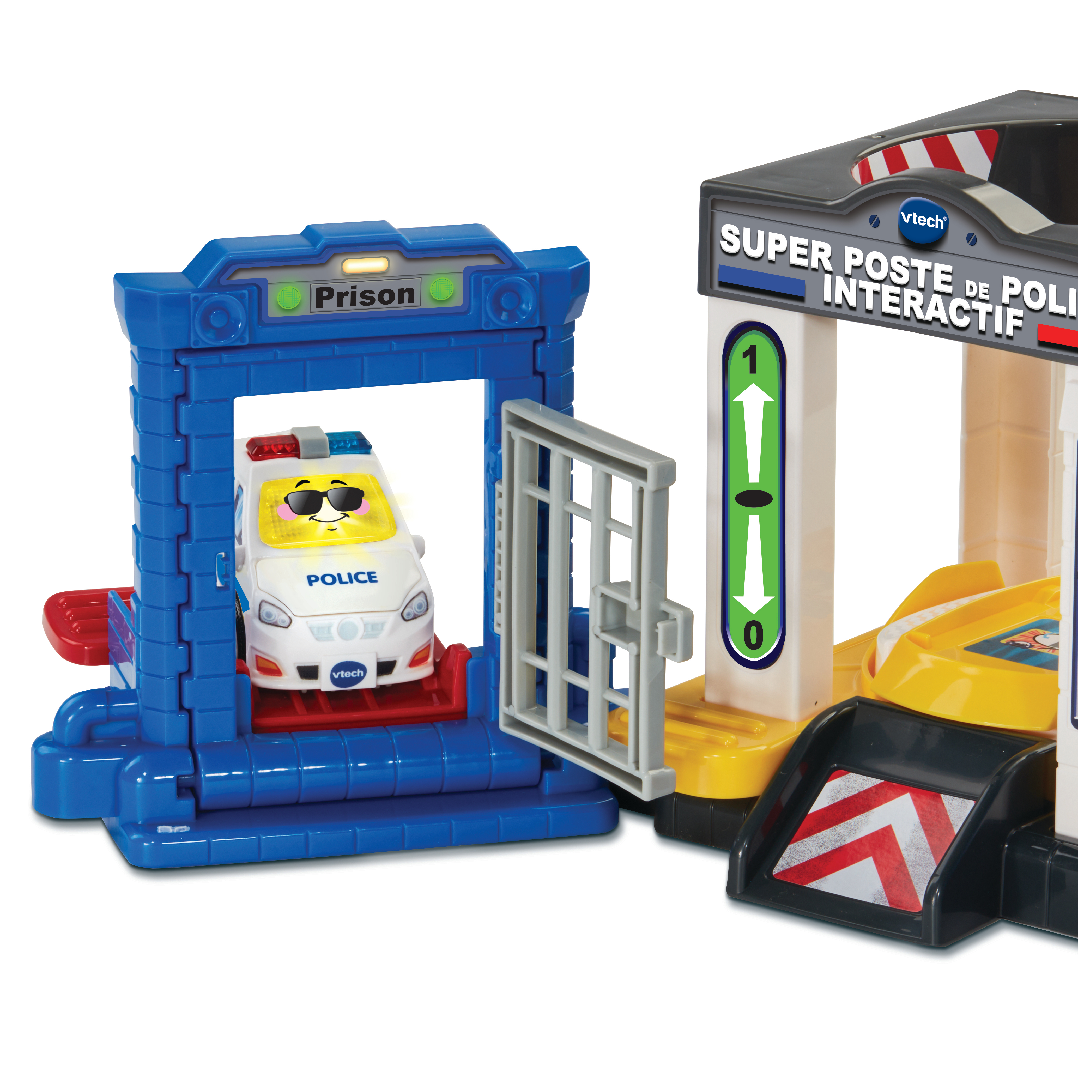 Voir la diapositive 7 : VTECH Super Poste de police Interactif Tut Tut Bolide Série Pro