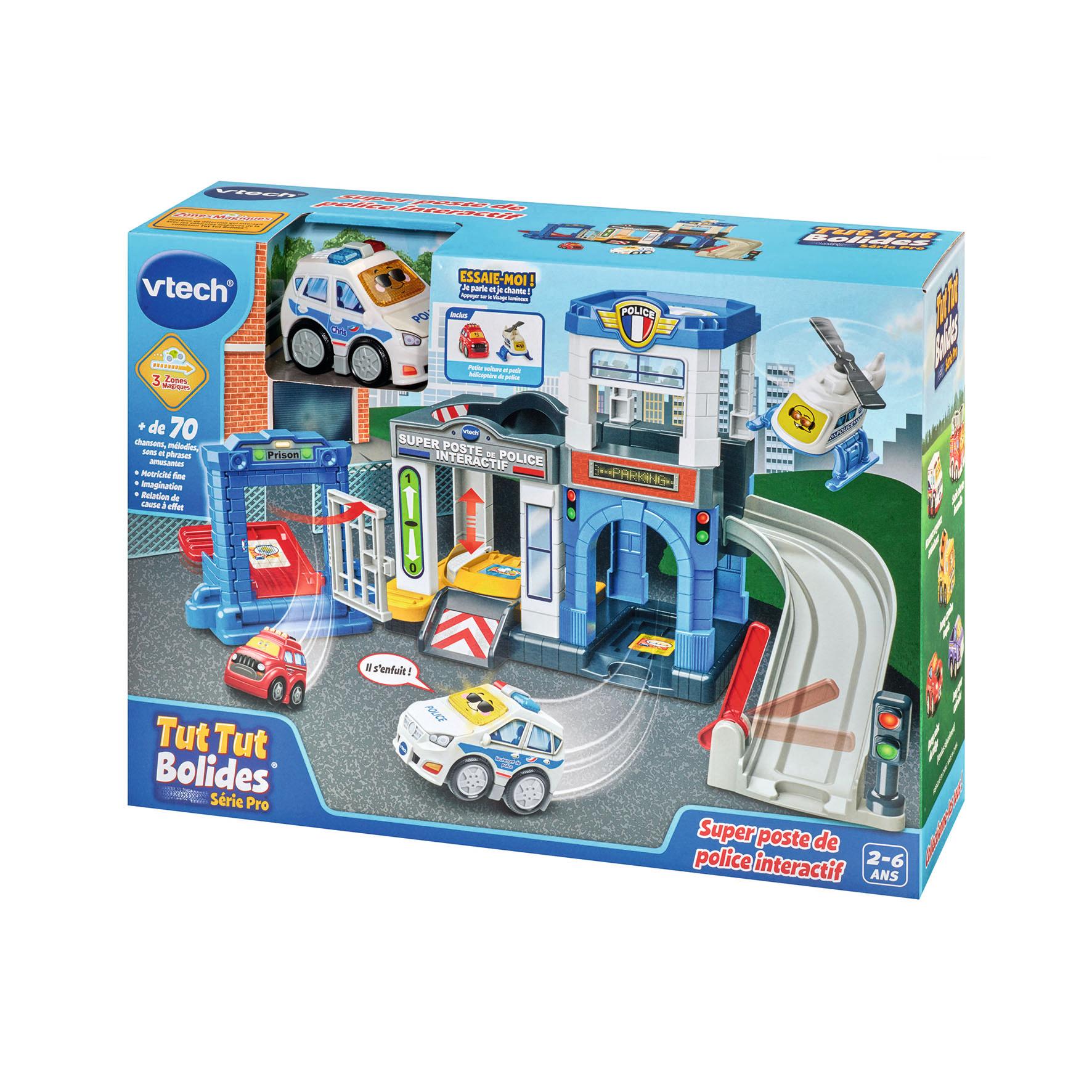 Voir la diapositive 11 : VTECH Super Poste de police Interactif Tut Tut Bolide Série Pro