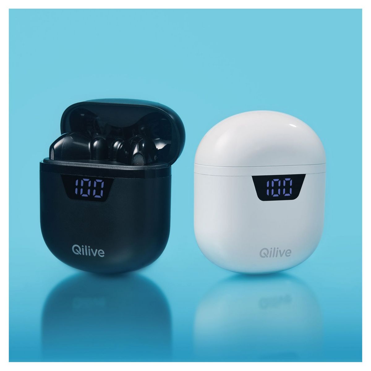 QILIVE Écouteurs Q1342 TWS - Noir