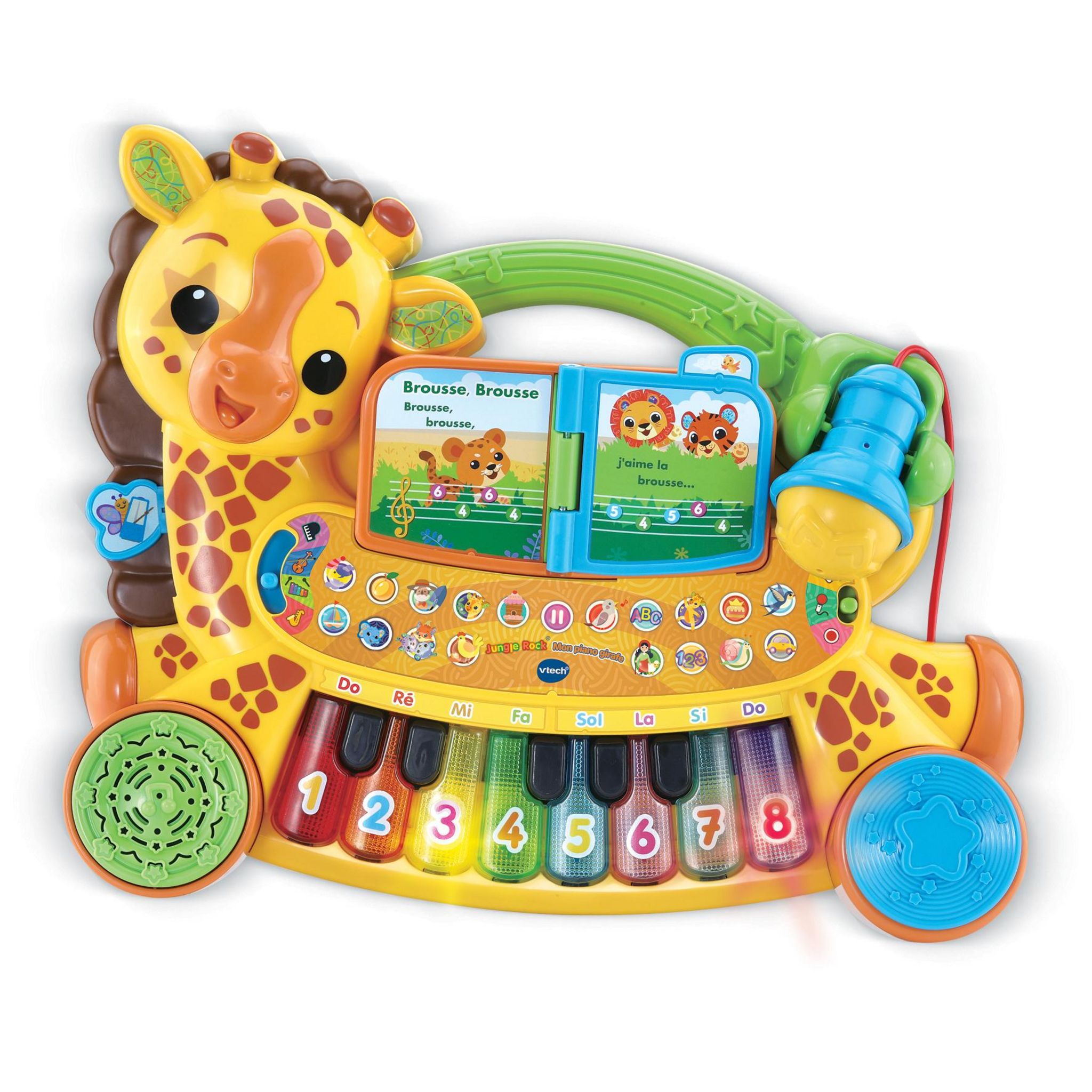 Voir la diapositive 2 : VTECH Jungle Rock, Mon Piano Girafe
