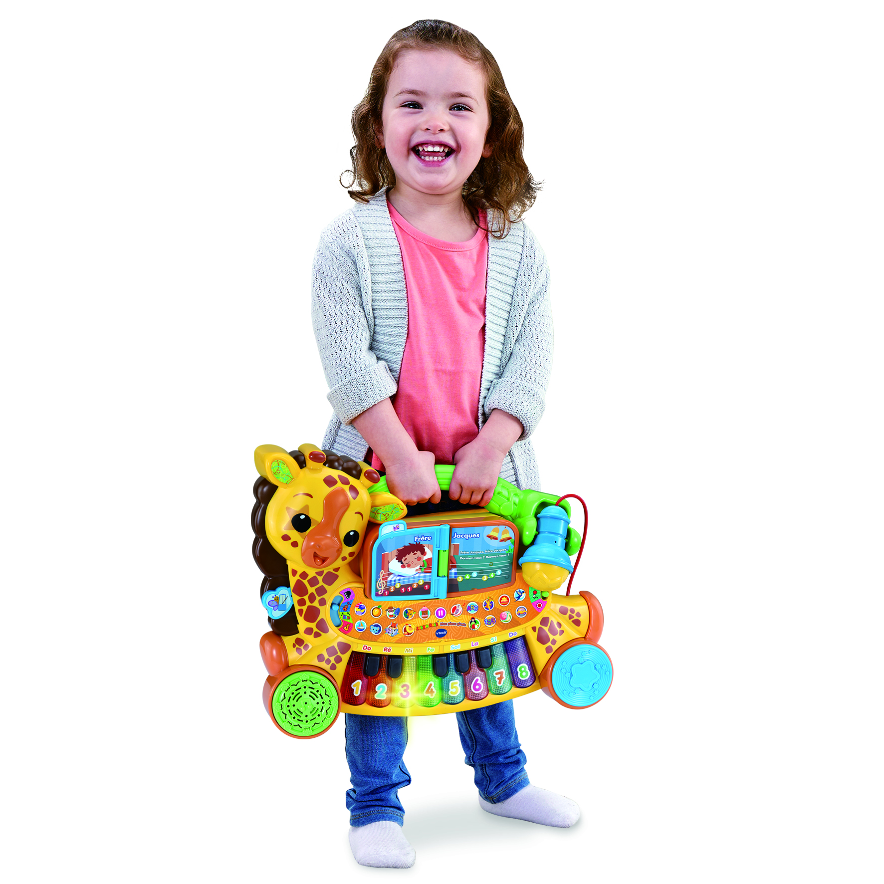 Voir la diapositive 4 : VTECH Jungle Rock, Mon Piano Girafe