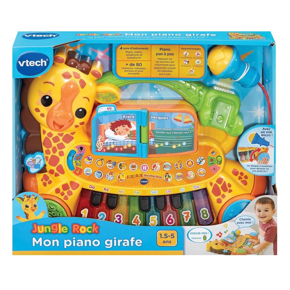 VTECH Jungle Rock, Mon Piano Girafe