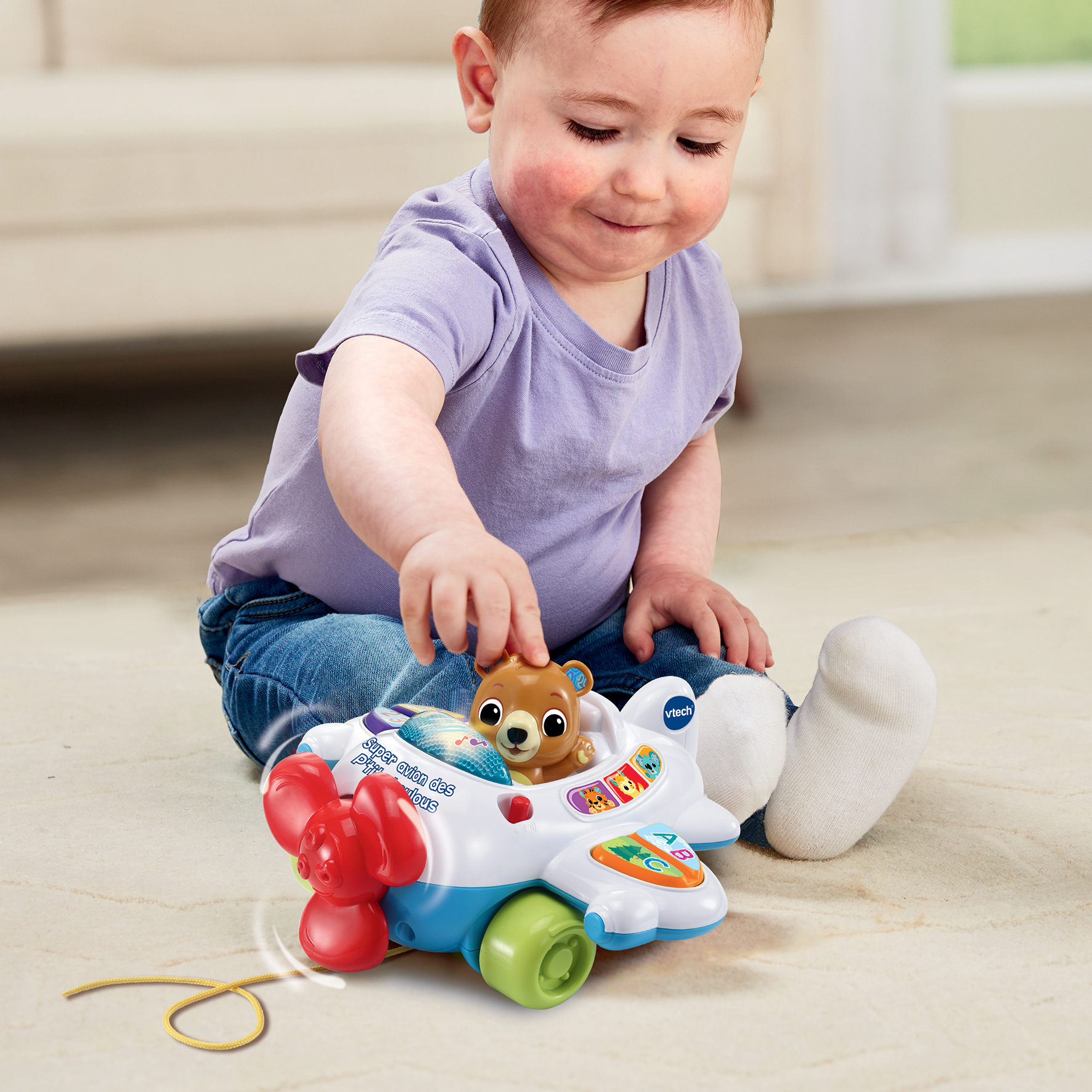 Voir la diapositive 8 : VTECH Super Avion des P'tits Loulous