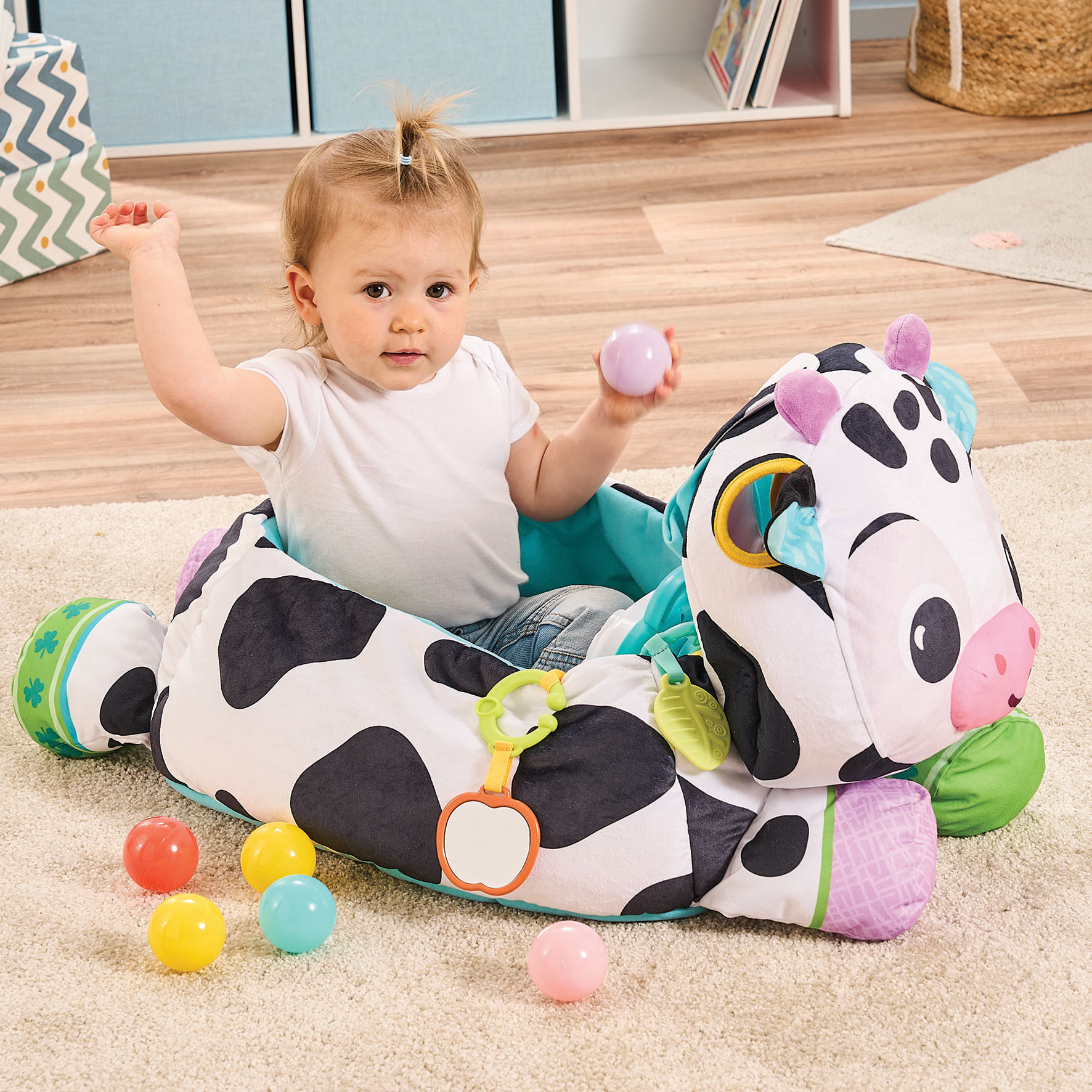 Voir la diapositive 6 : VTECH Maxi Peluche Piscine à Balles Musicale