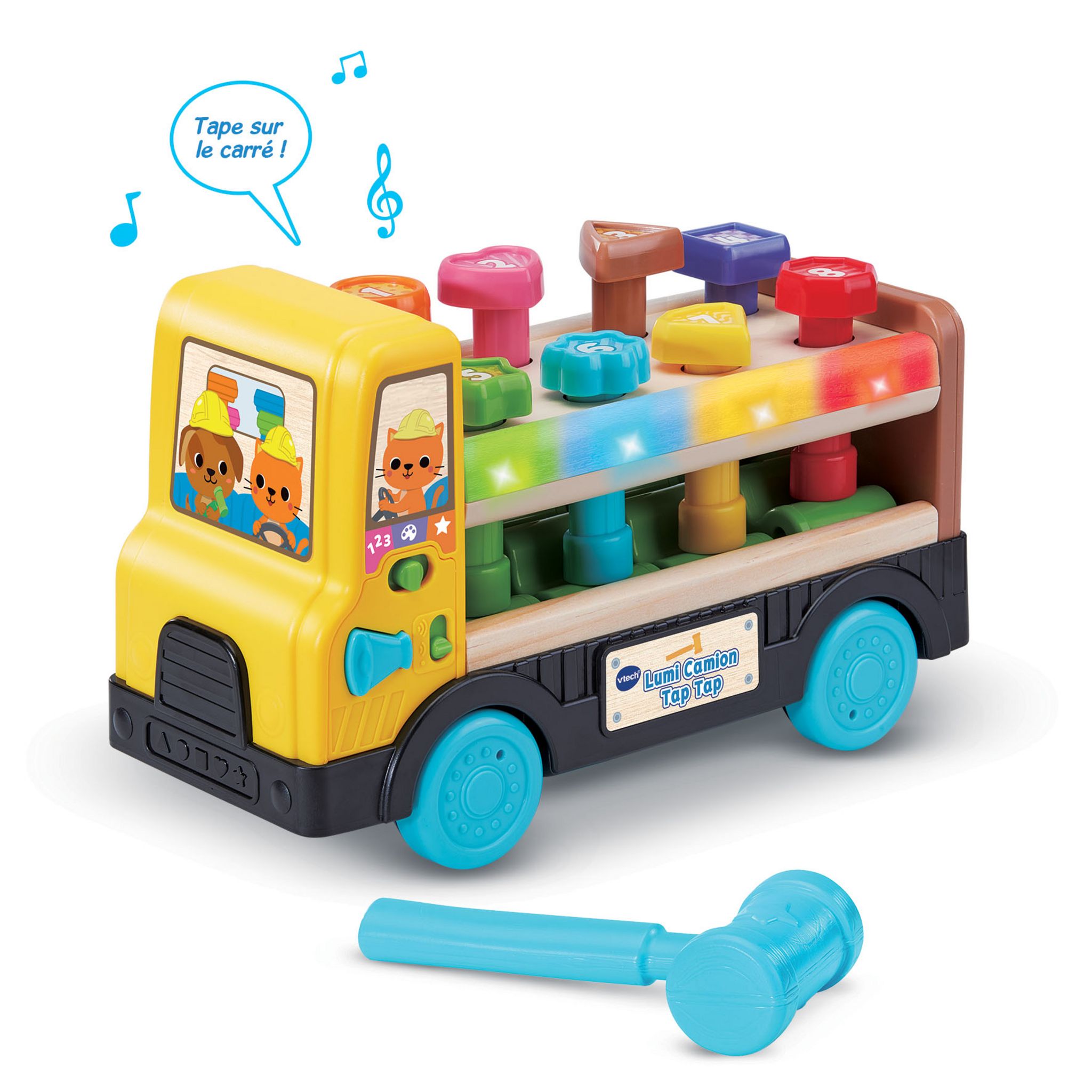 Voir la diapositive 2 : VTECH Lumi, Mon Camion Tap Tap