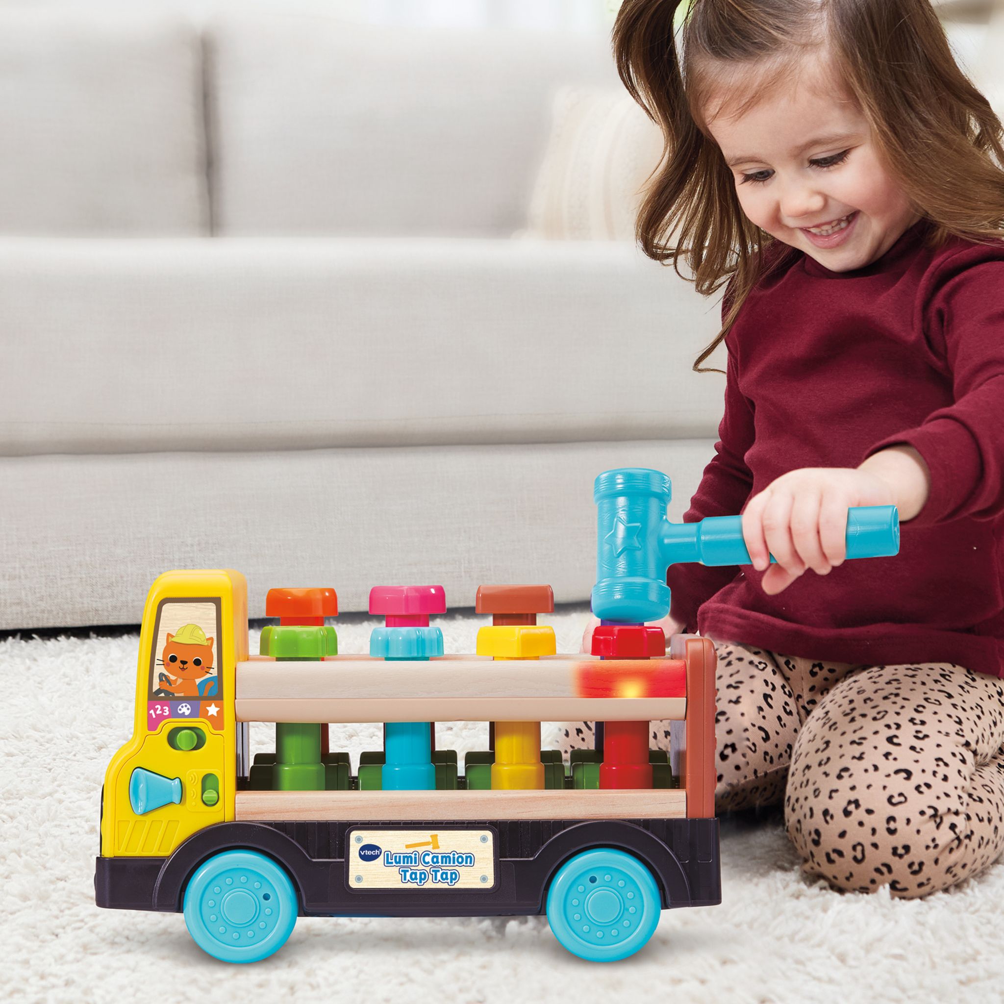 Voir la diapositive 3 : VTECH Lumi, Mon Camion Tap Tap