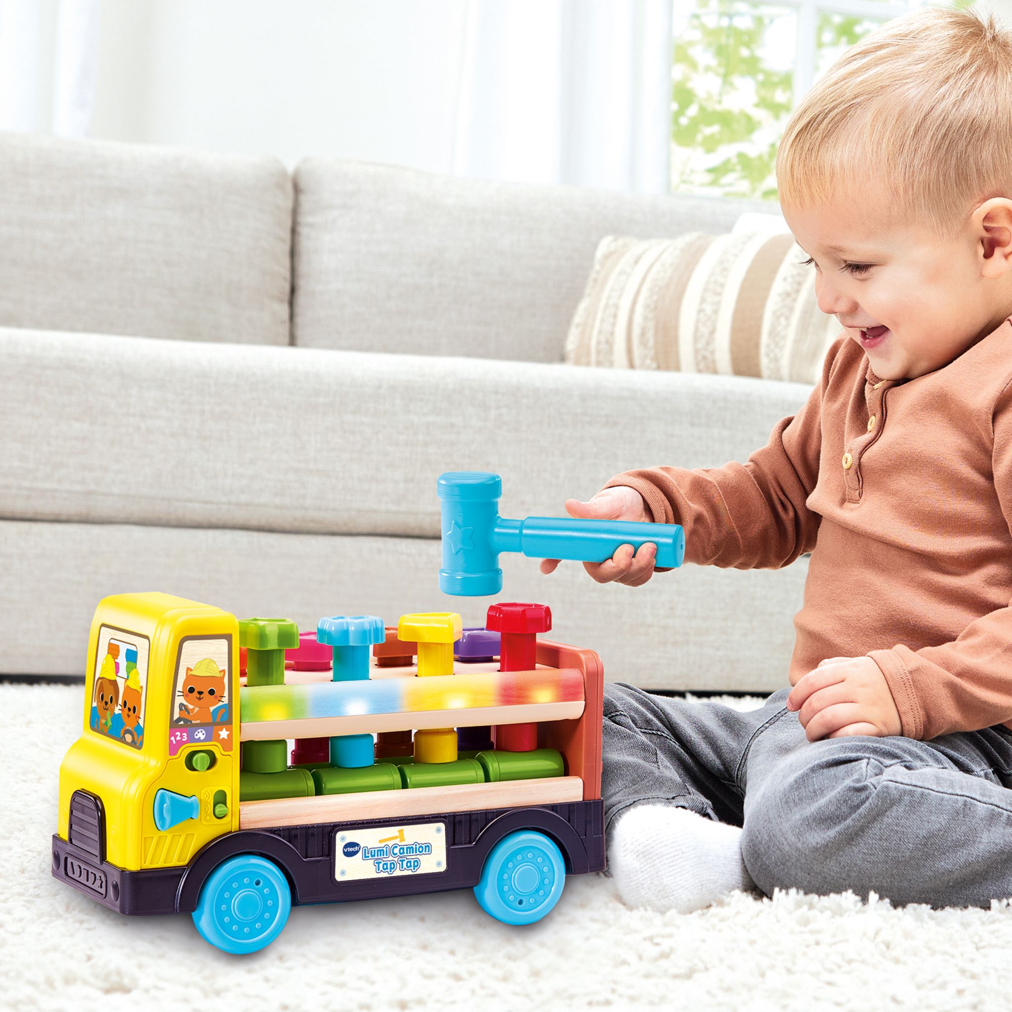 Voir la diapositive 7 : VTECH Lumi, Mon Camion Tap Tap