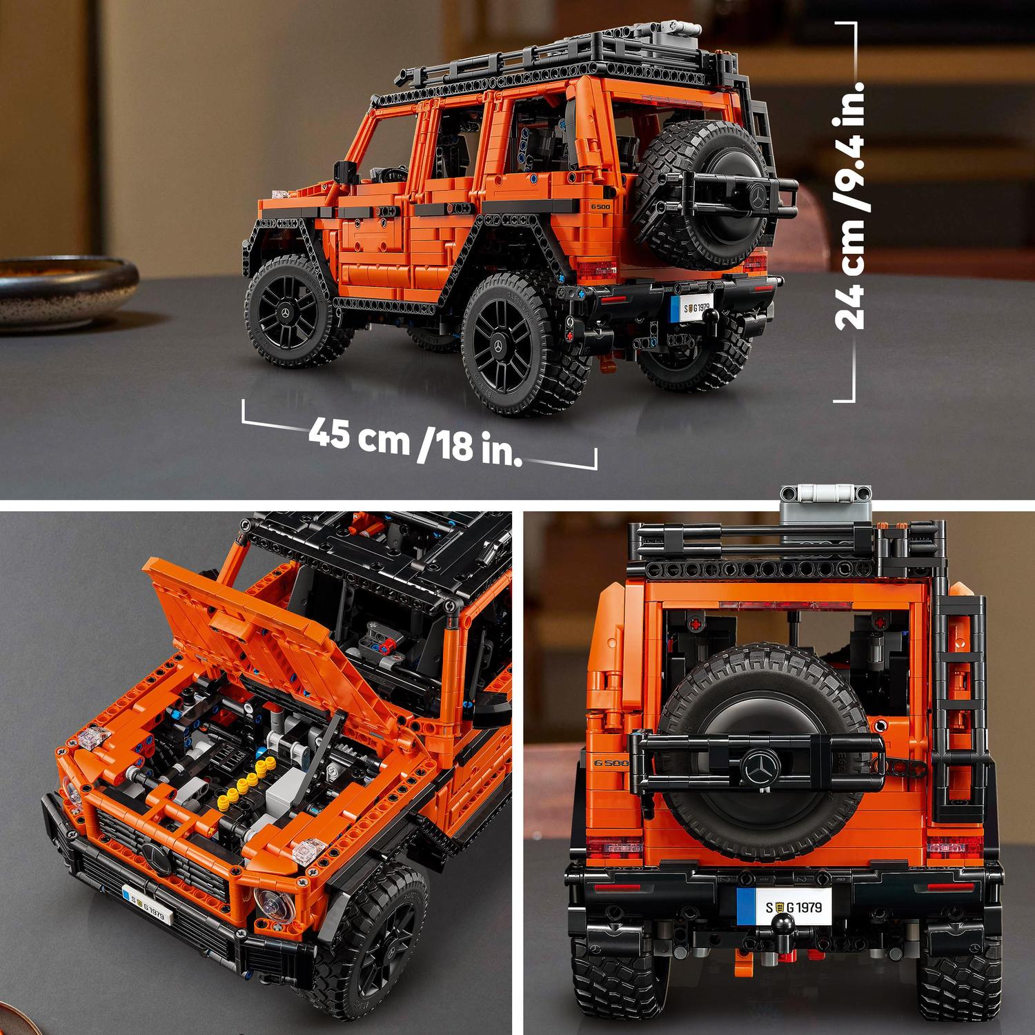 Voir la diapositive 4 : LEGO LEGO® Technic 42177 Mercedes-Benz G 500 PROFESSIONAL Line - Voiture Classe G pour Adultes