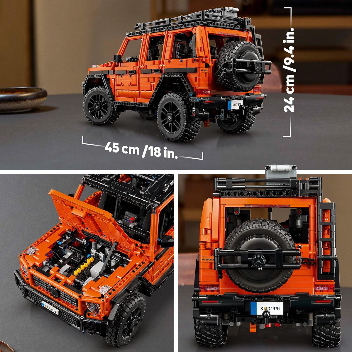 LEGO Technic 42177 - 4X4 Mercedes Benz G500 - Orange