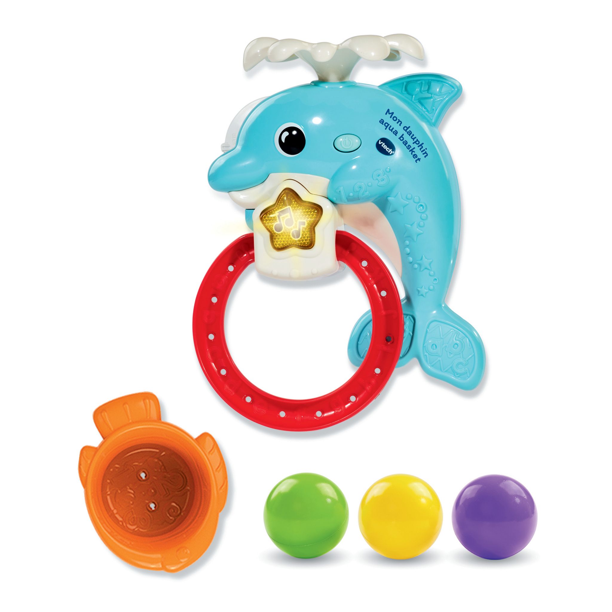 Voir la diapositive 4 : VTECH Mon Dauphin Aqua-Basket