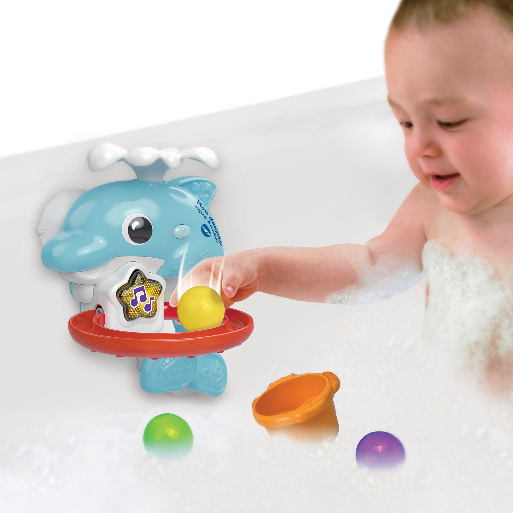 Voir la diapositive 7 : VTECH Mon Dauphin Aqua-Basket