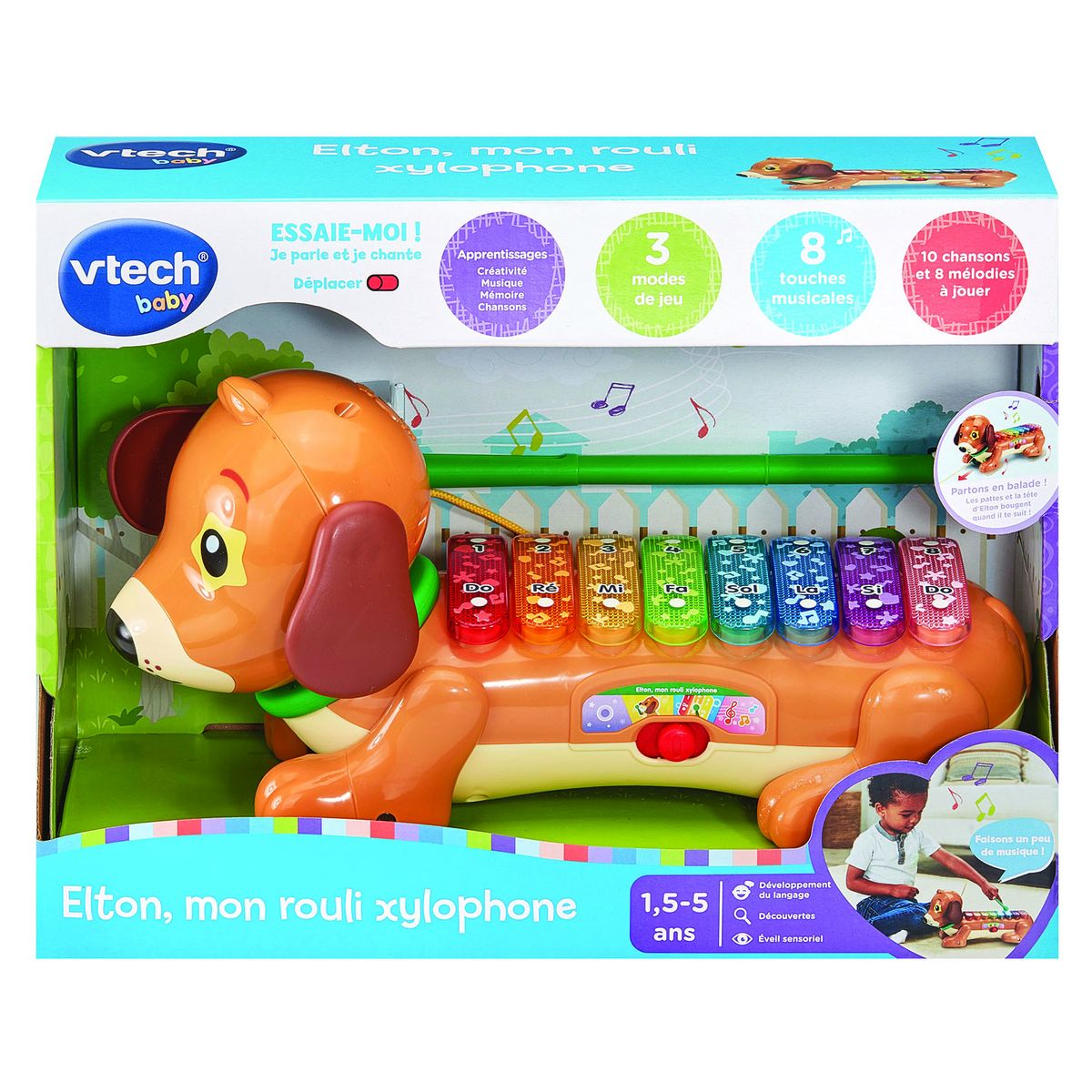 VTECH Elton, Mon Rouli Xylophone