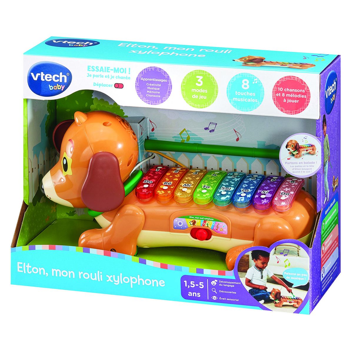 VTECH Elton, Mon Rouli Xylophone