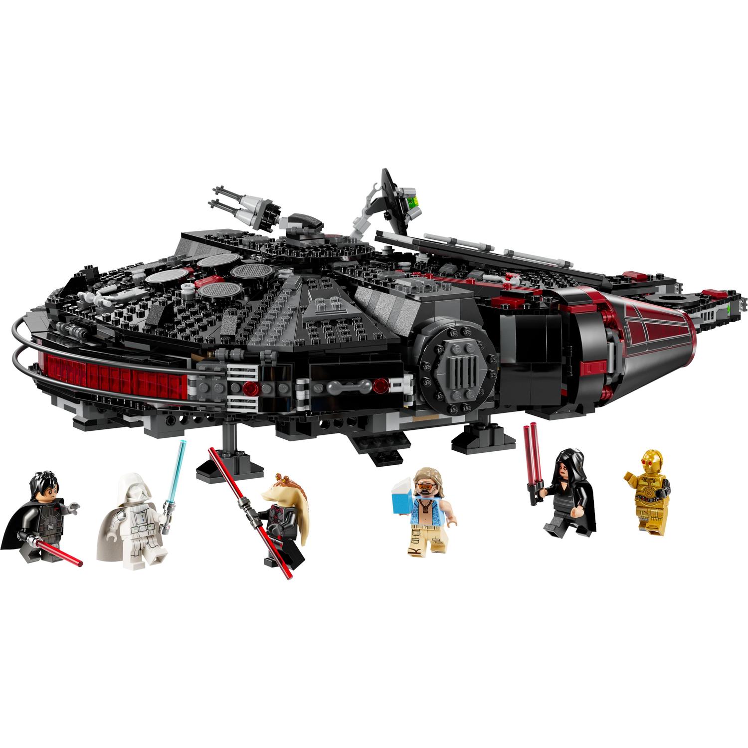 Voir la diapositive 2 : LEGO LEGO Star Wars 75389 Le Faucon Noir - Véhicule à Construire pour Enfants dès 10 ans