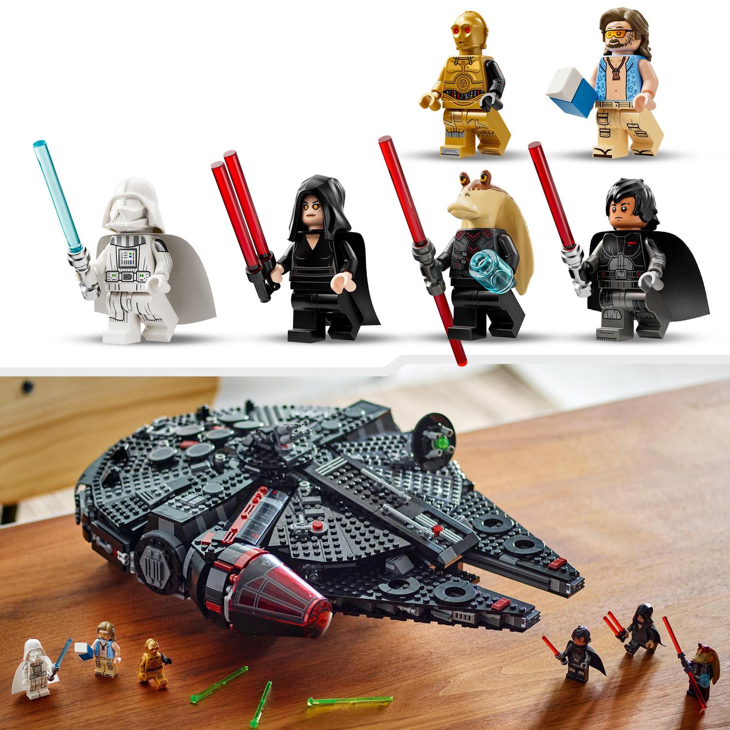 Voir la diapositive 6 : LEGO LEGO Star Wars 75389 Le Faucon Noir - Véhicule à Construire pour Enfants dès 10 ans