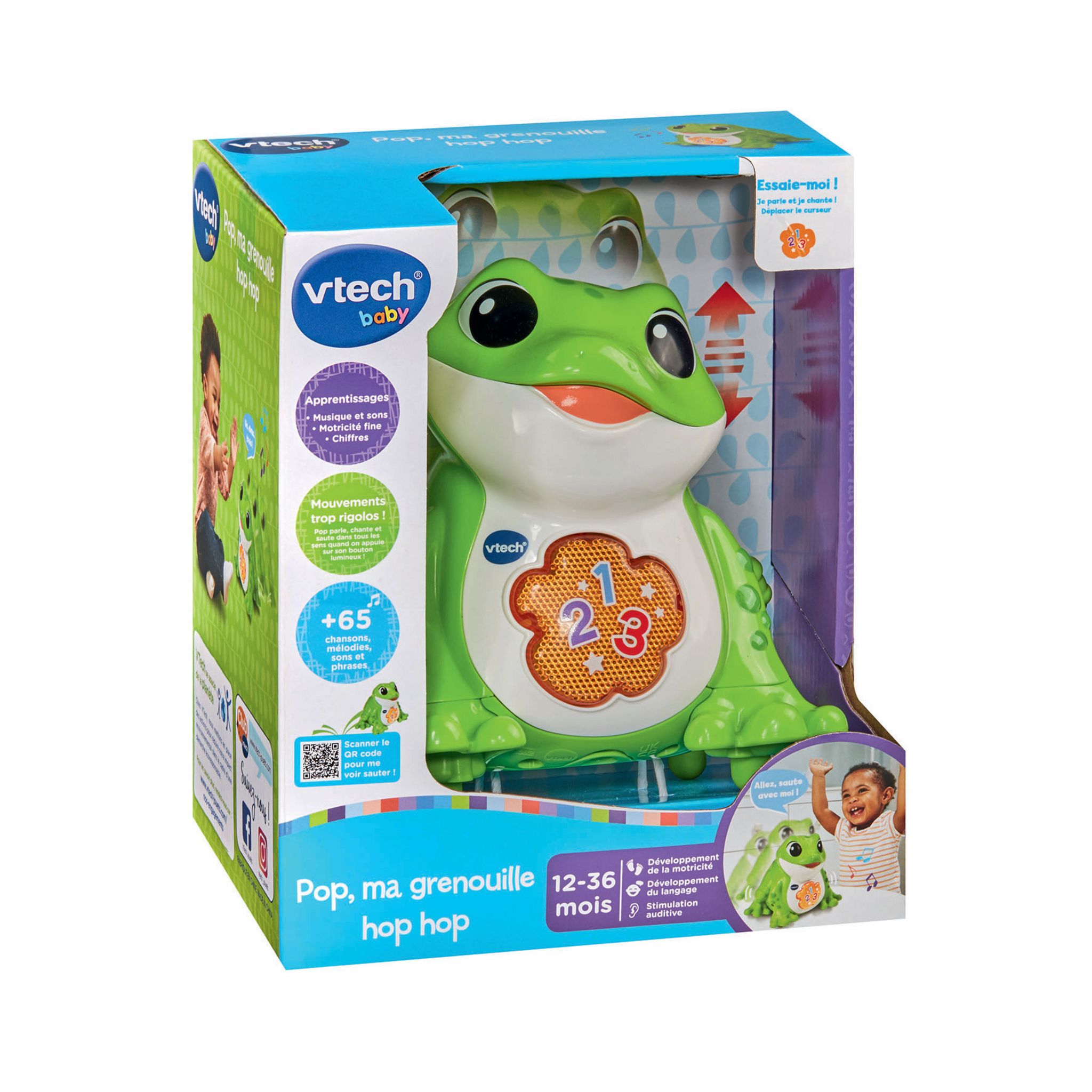Voir la diapositive 2 : VTECH Pop, Ma Grenouille Hop Hop