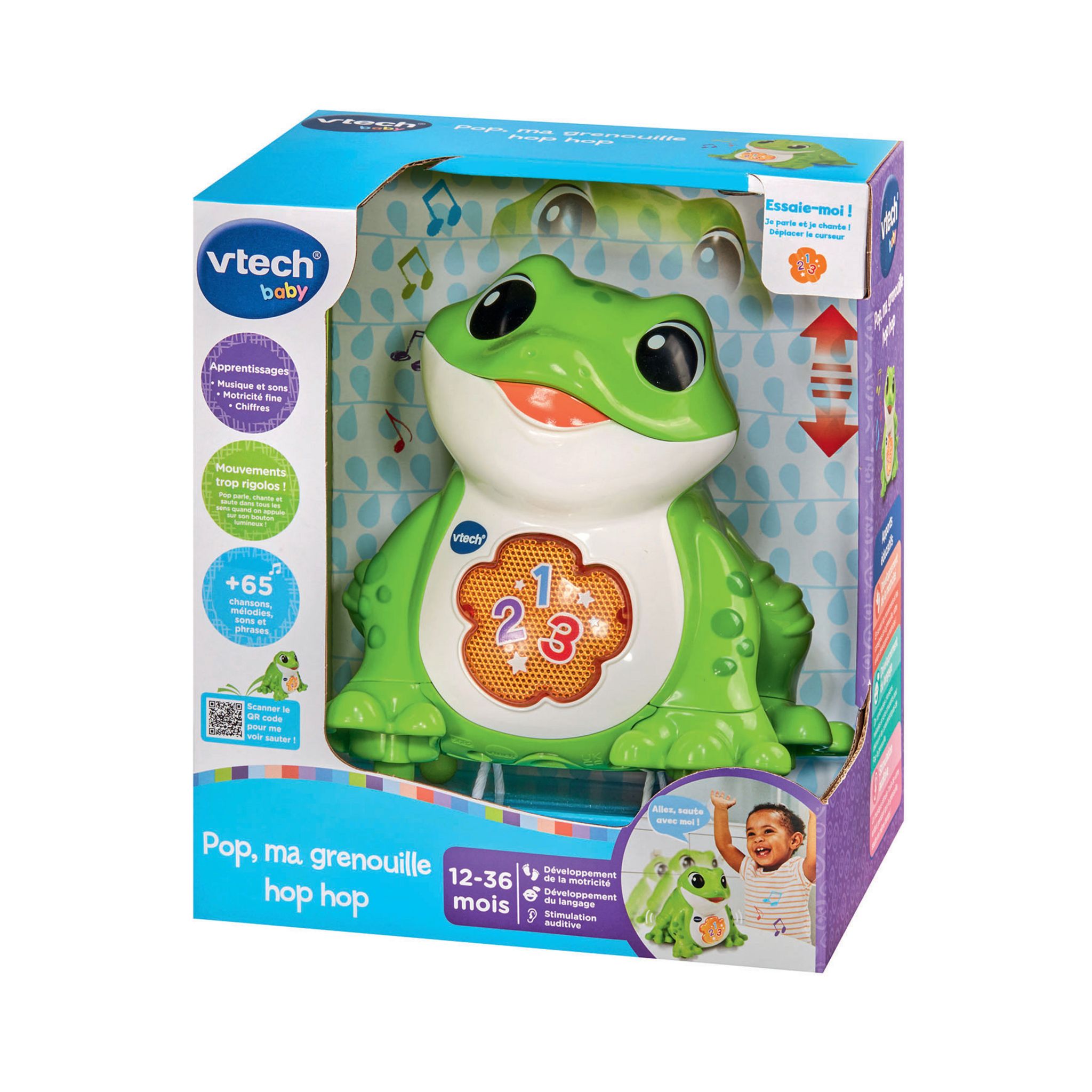 Voir la diapositive 3 : VTECH Pop, Ma Grenouille Hop Hop