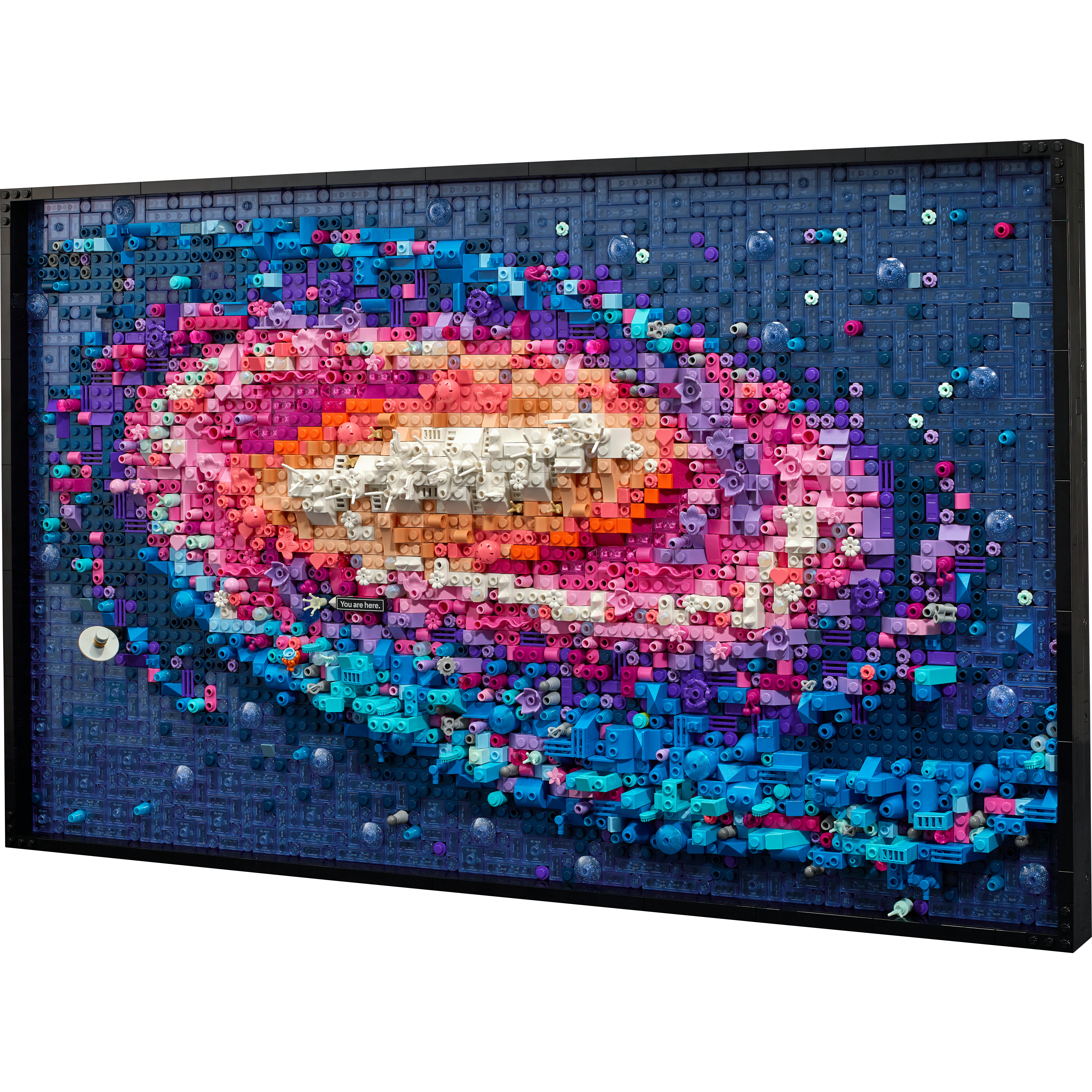 Voir la diapositive 2 : LEGO LEGO Art 31212 La Voie lactée Décoration murale de systèmes solaires Construction créative