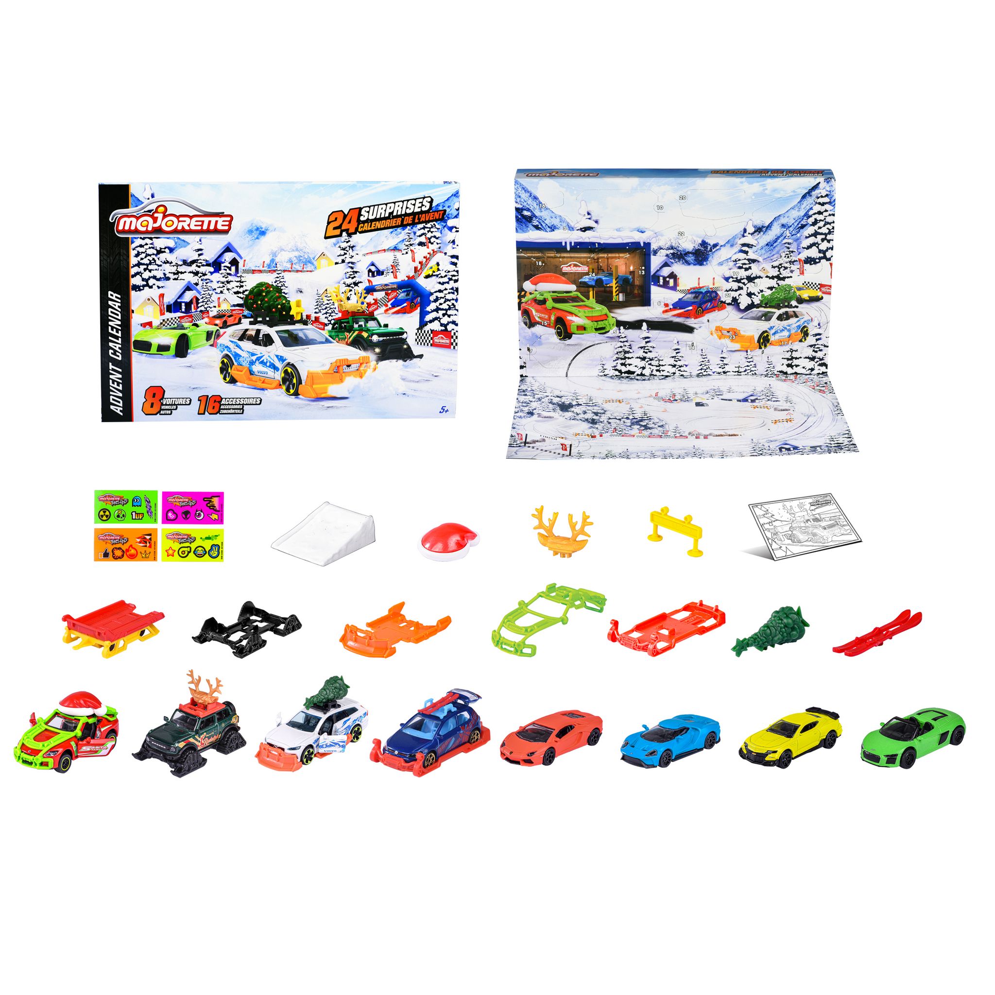 Voir la diapositive 2 : SMOBY Calendrier de l'Avent Majorette