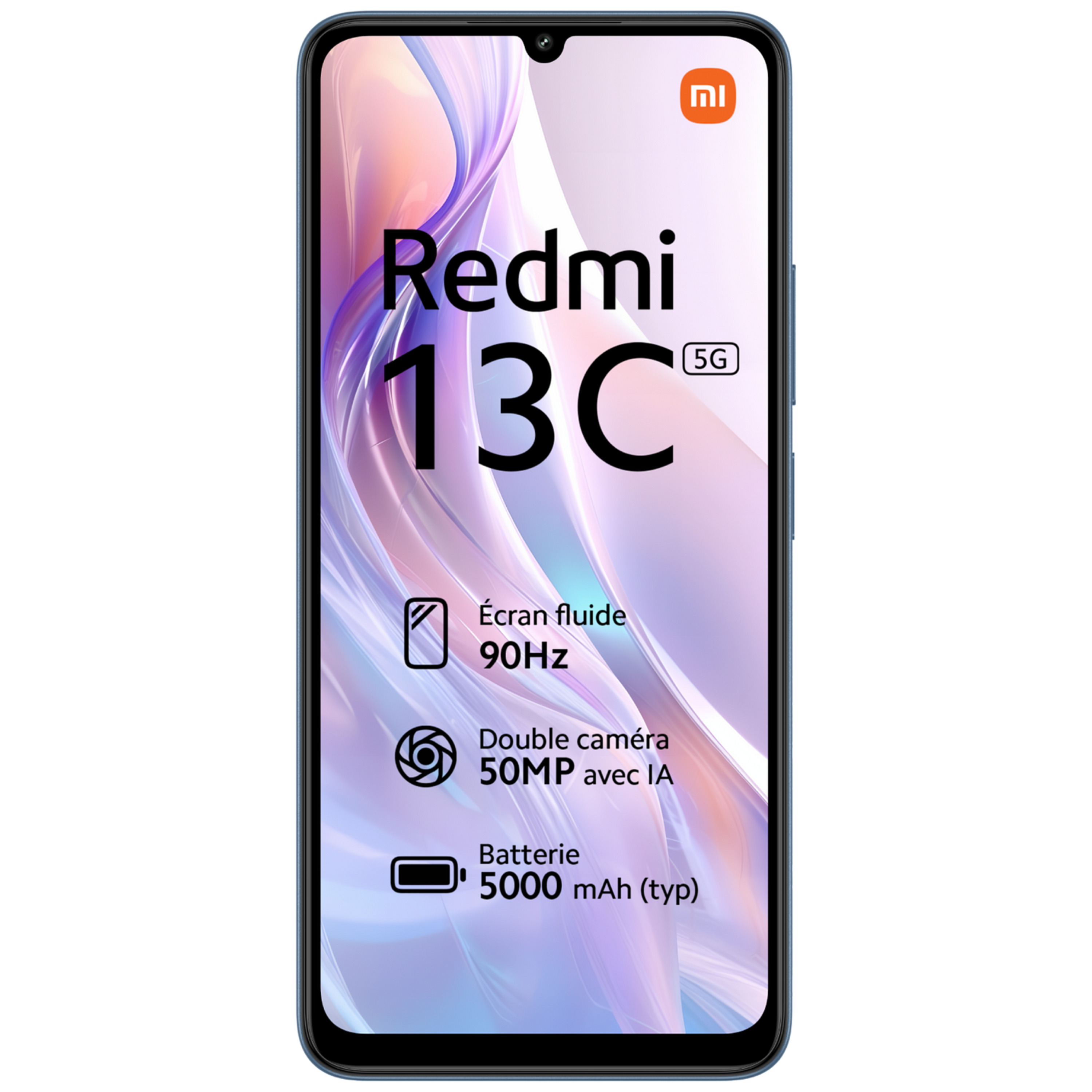 Voir la diapositive 2 : XIAOMI Redmi 13C 5G 128Go - Bleu