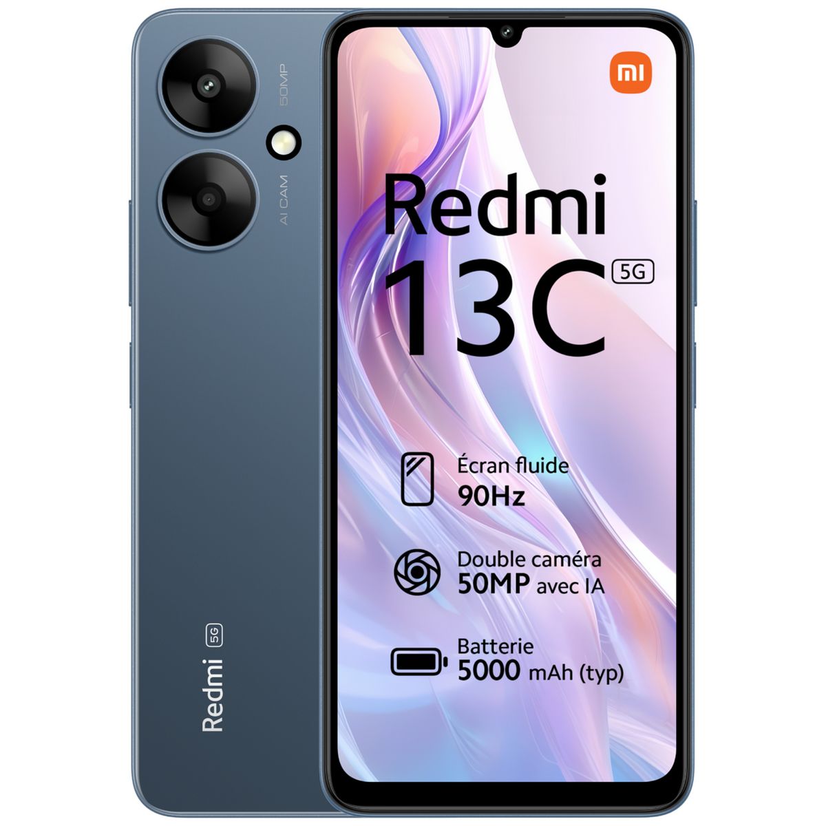 XIAOMI Redmi 13C 5G 128Go - Bleu