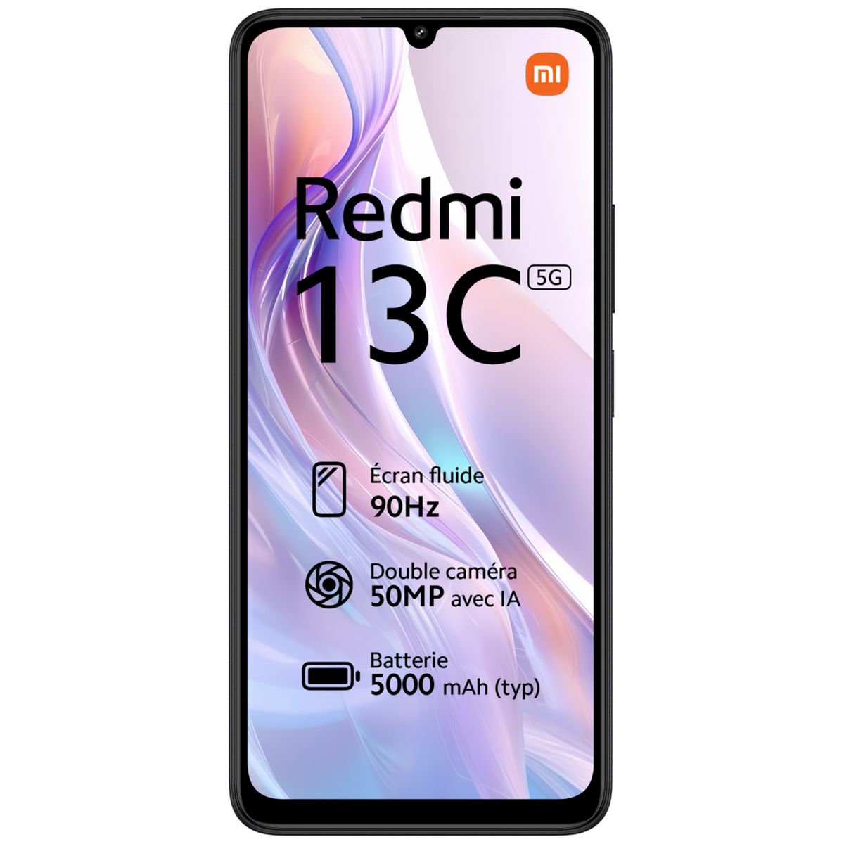 XIAOMI Redmi 13C 5G 128Go - Noir