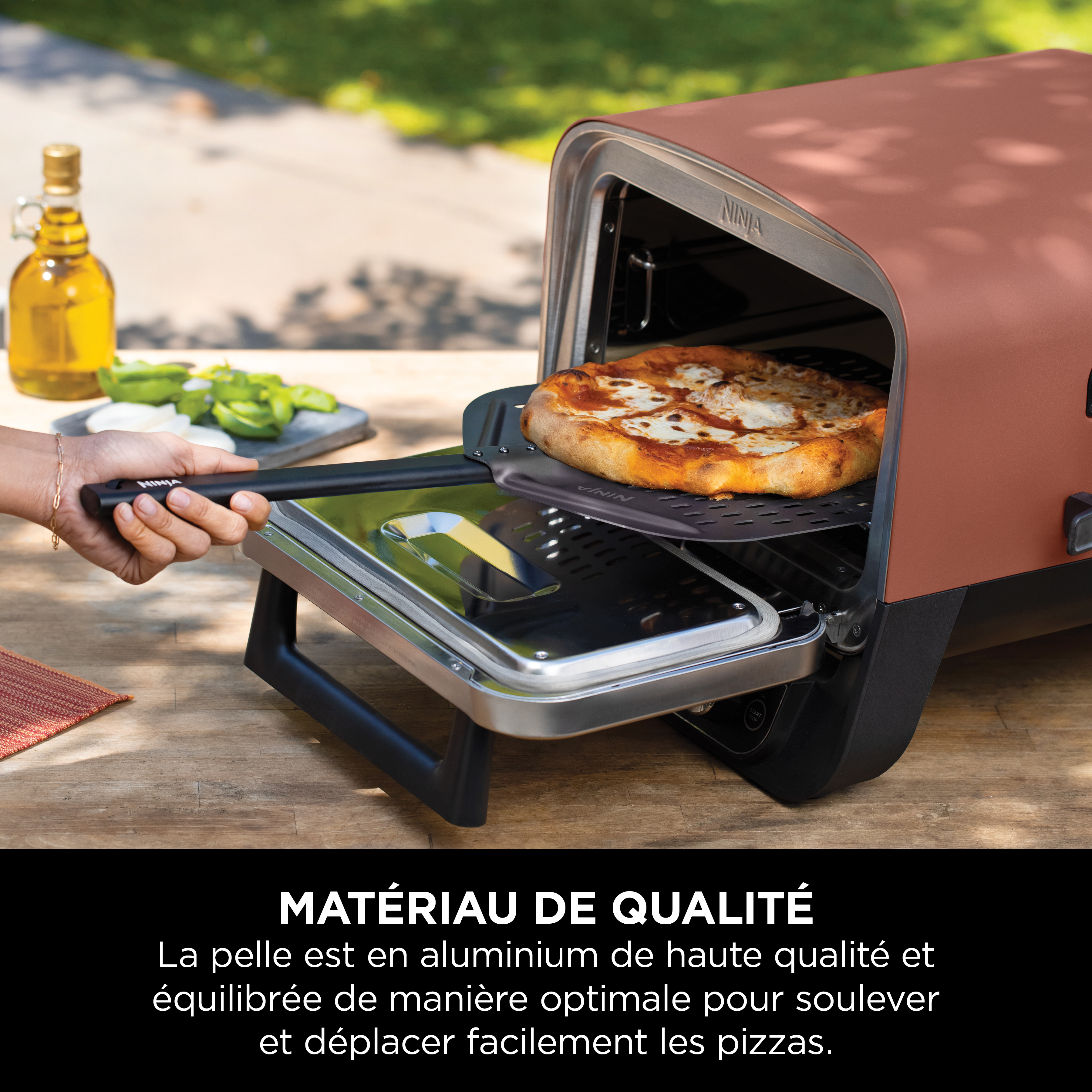 Voir la diapositive 2 : NINJA Pelle à pizza XSKPZPLEU - Gris