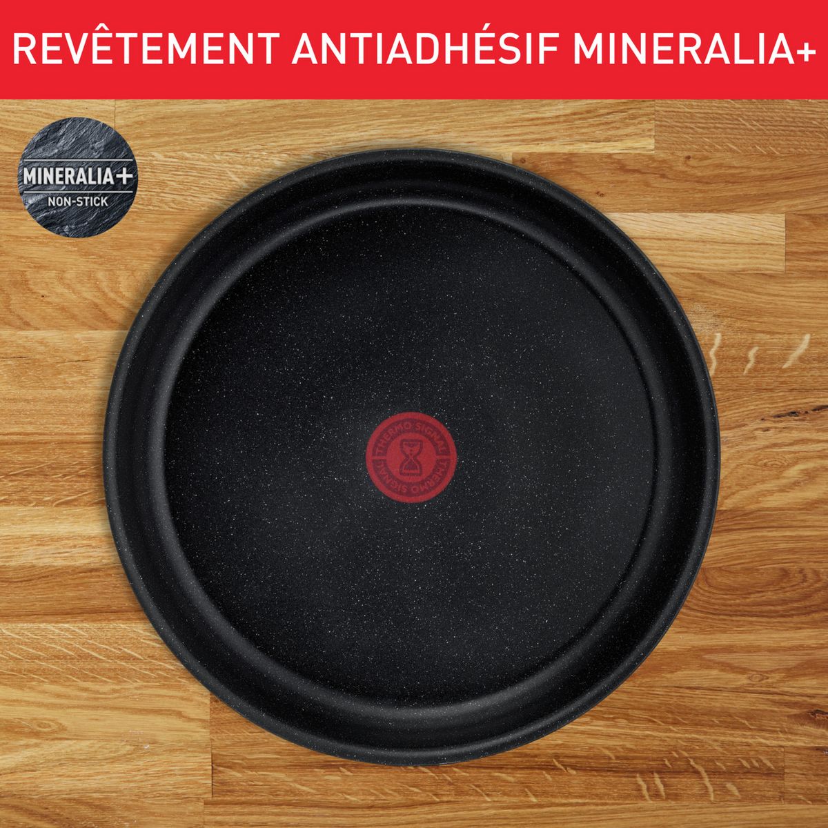 TEFAL Batterie de cuisine 8 pièces tous feux dont induction DARKSTONE