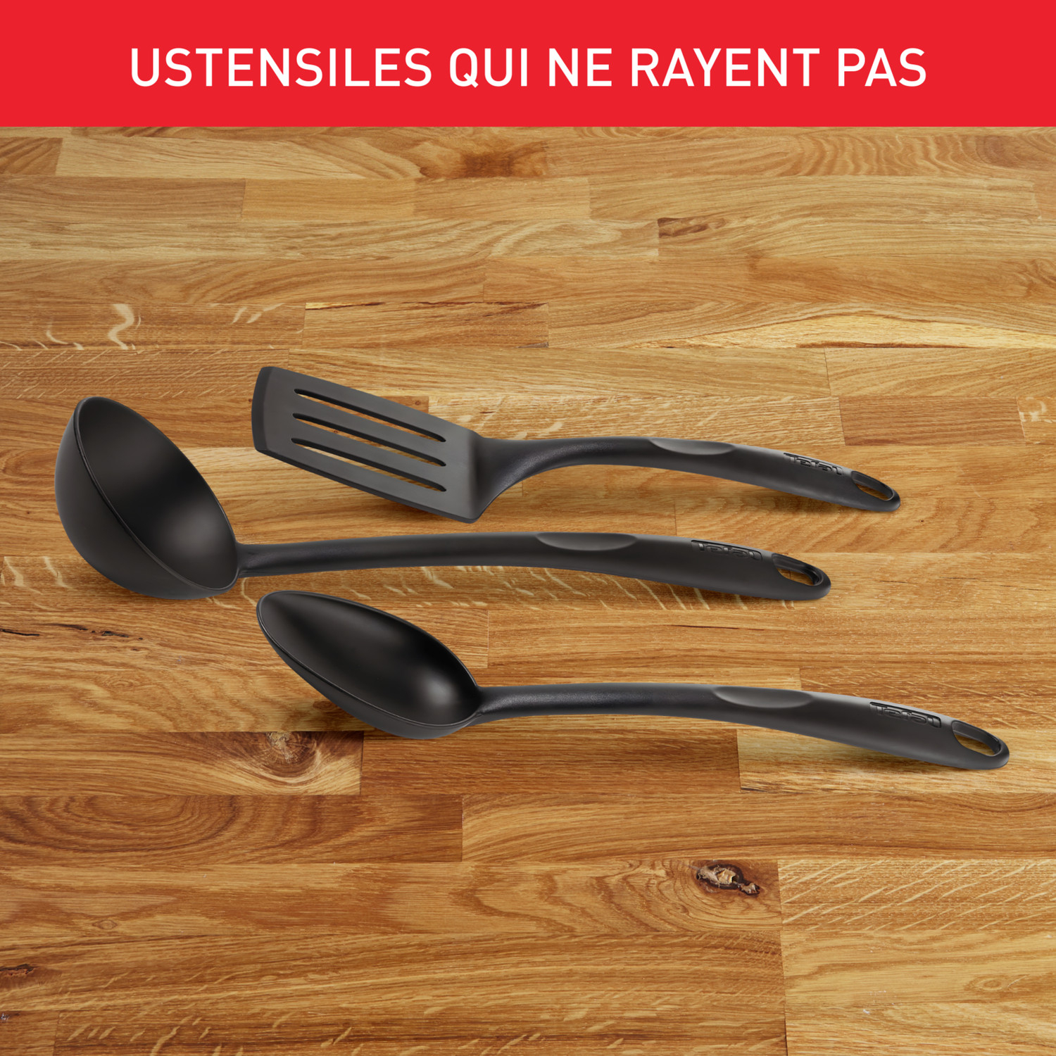 Voir la diapositive 5 : TEFAL Batterie de cuisine 8 pièces tous feux dont induction DARKSTONE