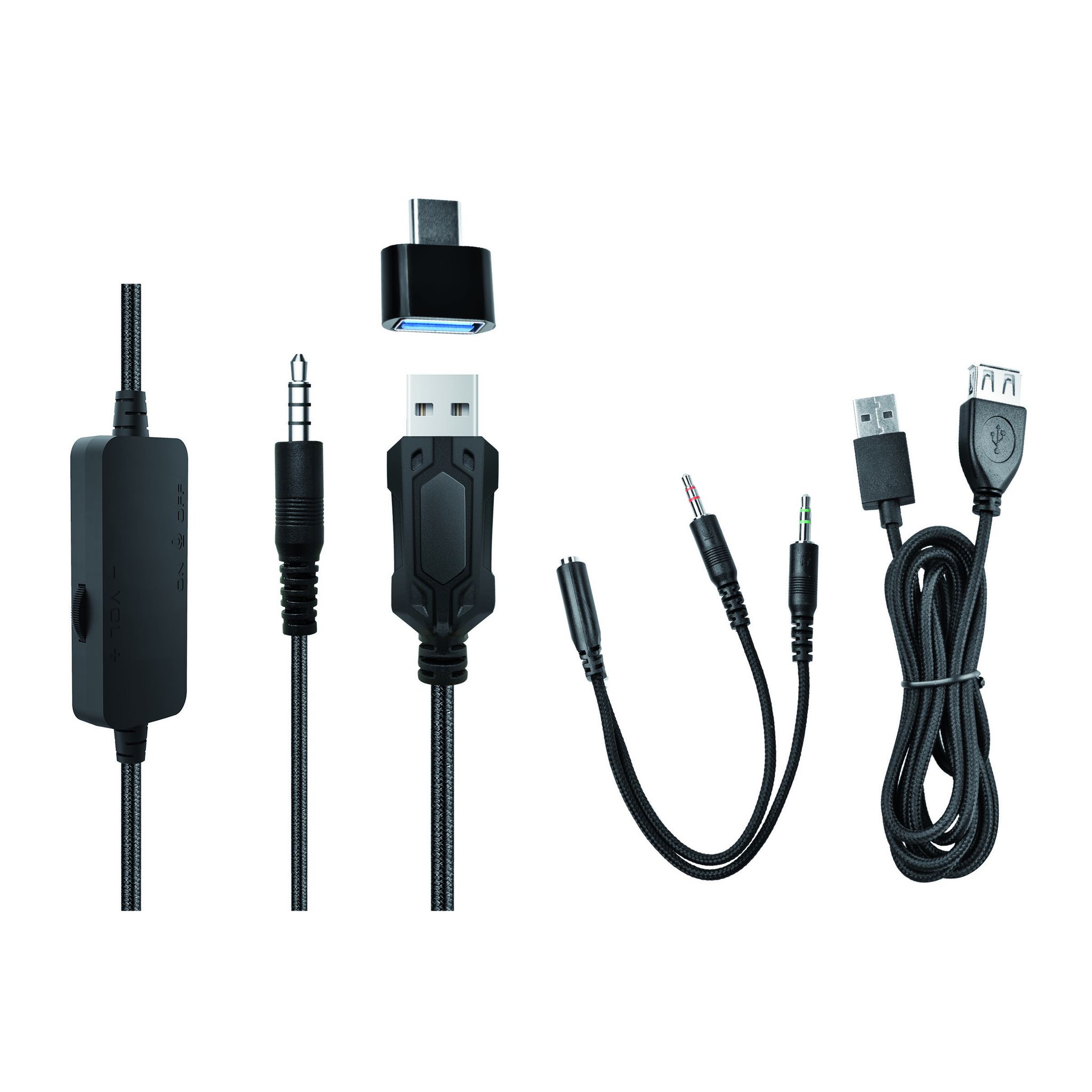 Voir la diapositive 5 : ONIVERSE Casque Gaming Filaire Nebula Artic Blanc Multiplateforme