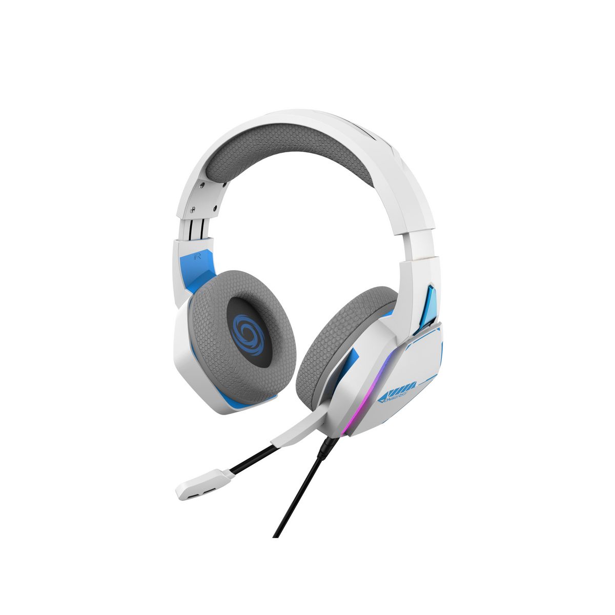 ONIVERSE Casque Gaming Filaire Nebula Artic Blanc Multiplateforme