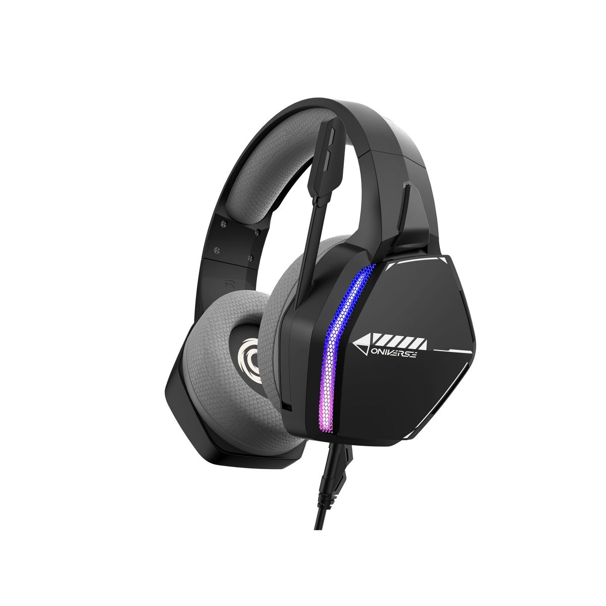 ONIVERSE Casque Gaming Filaire Nebula Infinite Noir Multiplateforme