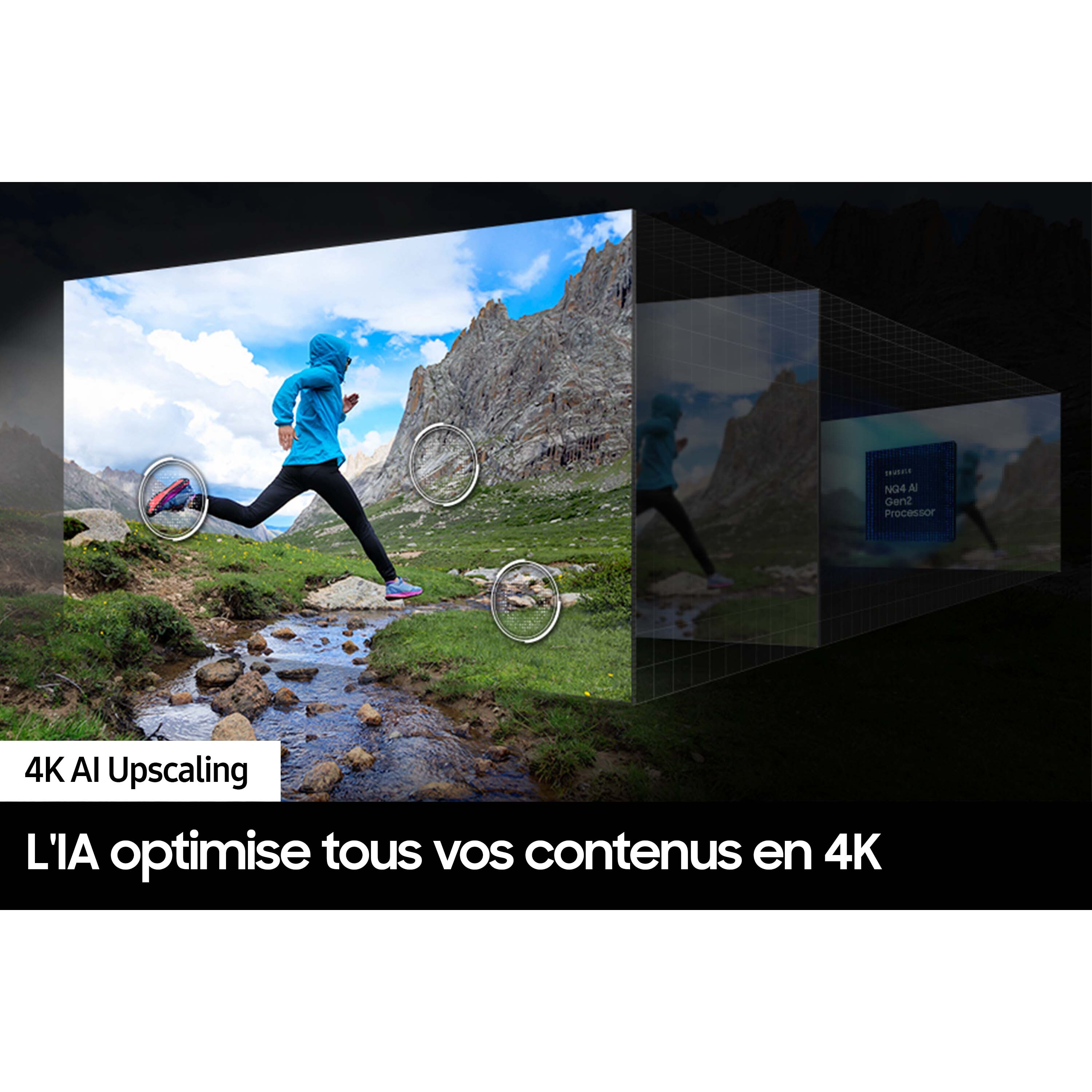 Voir la diapositive 9 : SAMSUNG TQ65S90DATXXC 2024 TV OLED  4K Ultra HD 165 cm Smart TV
