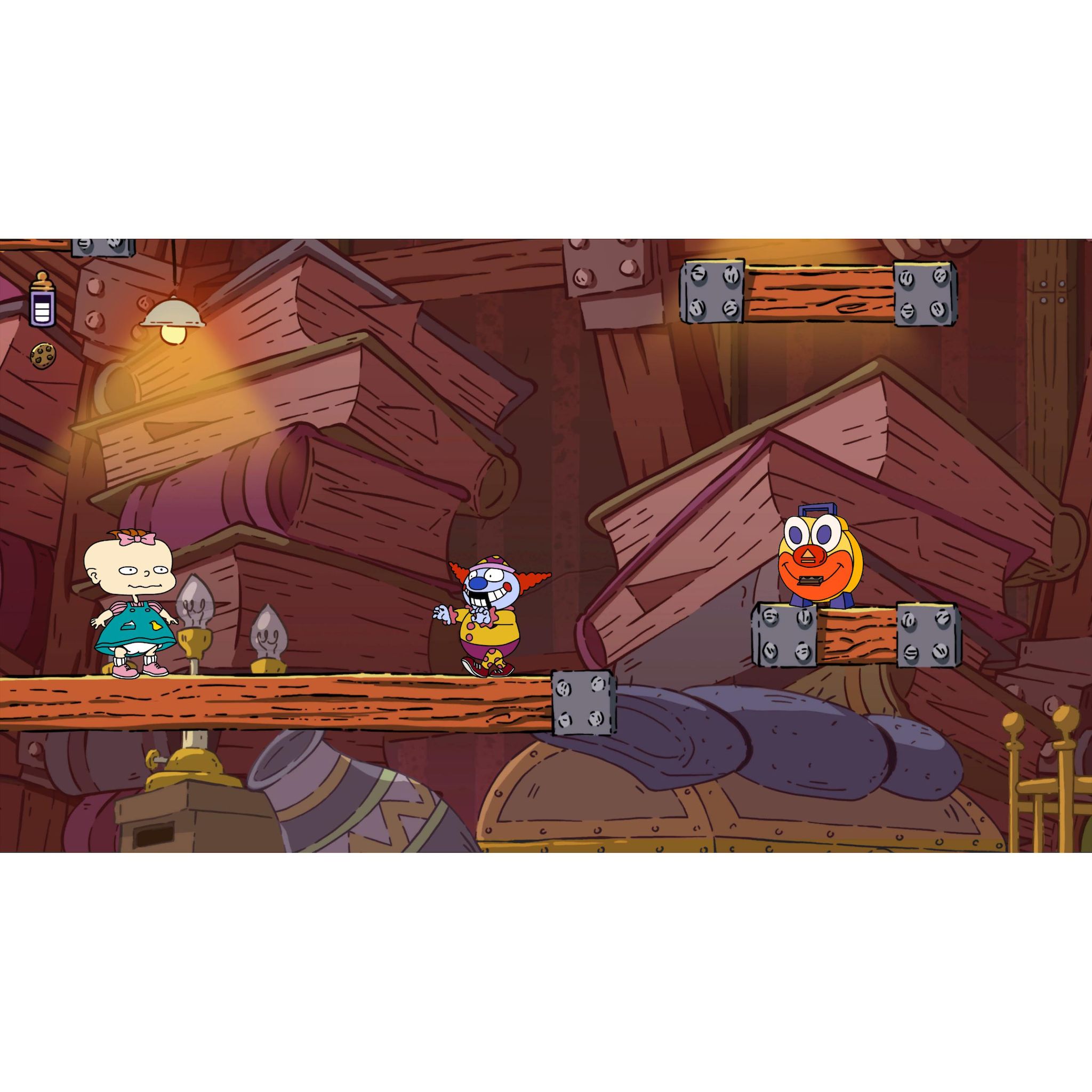 Voir la diapositive 3 : Les Razmoket Rugrats Adventures in Gameland Nintendo Switch