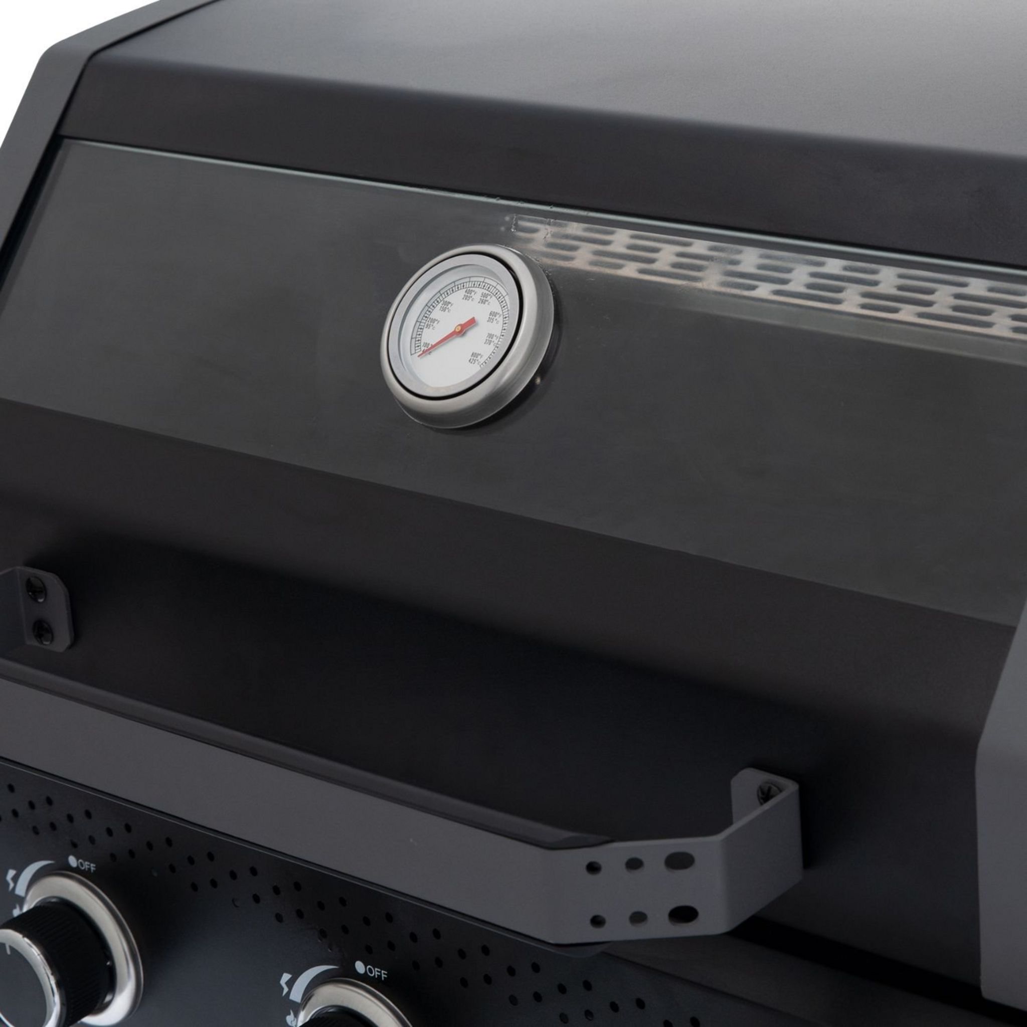 Voir la diapositive 15 : GARDENSTAR GDS Barbecue gaz - 3 bruleurs -  4 roues