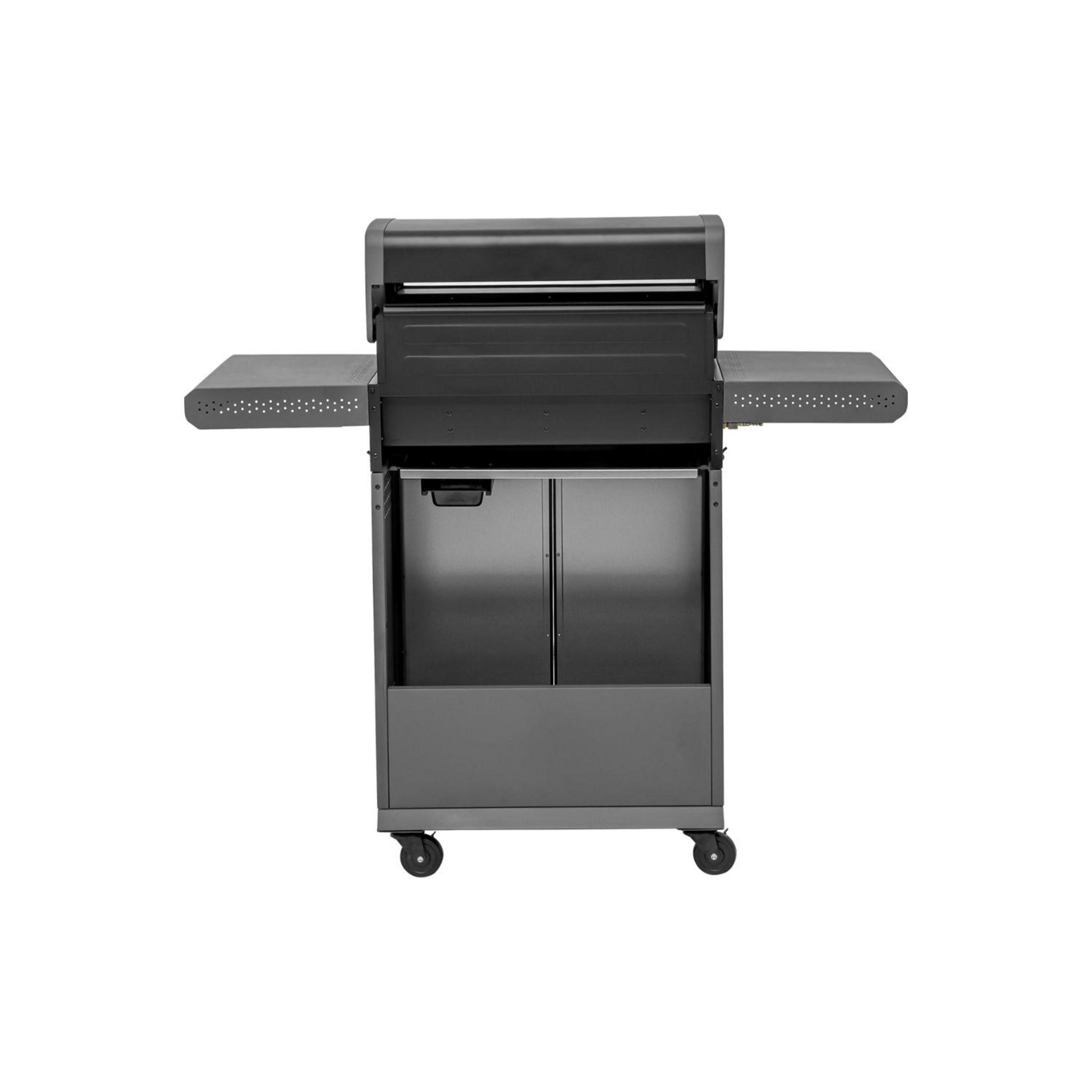 Voir la diapositive 7 : GARDENSTAR GDS Barbecue gaz - 3 bruleurs -  4 roues