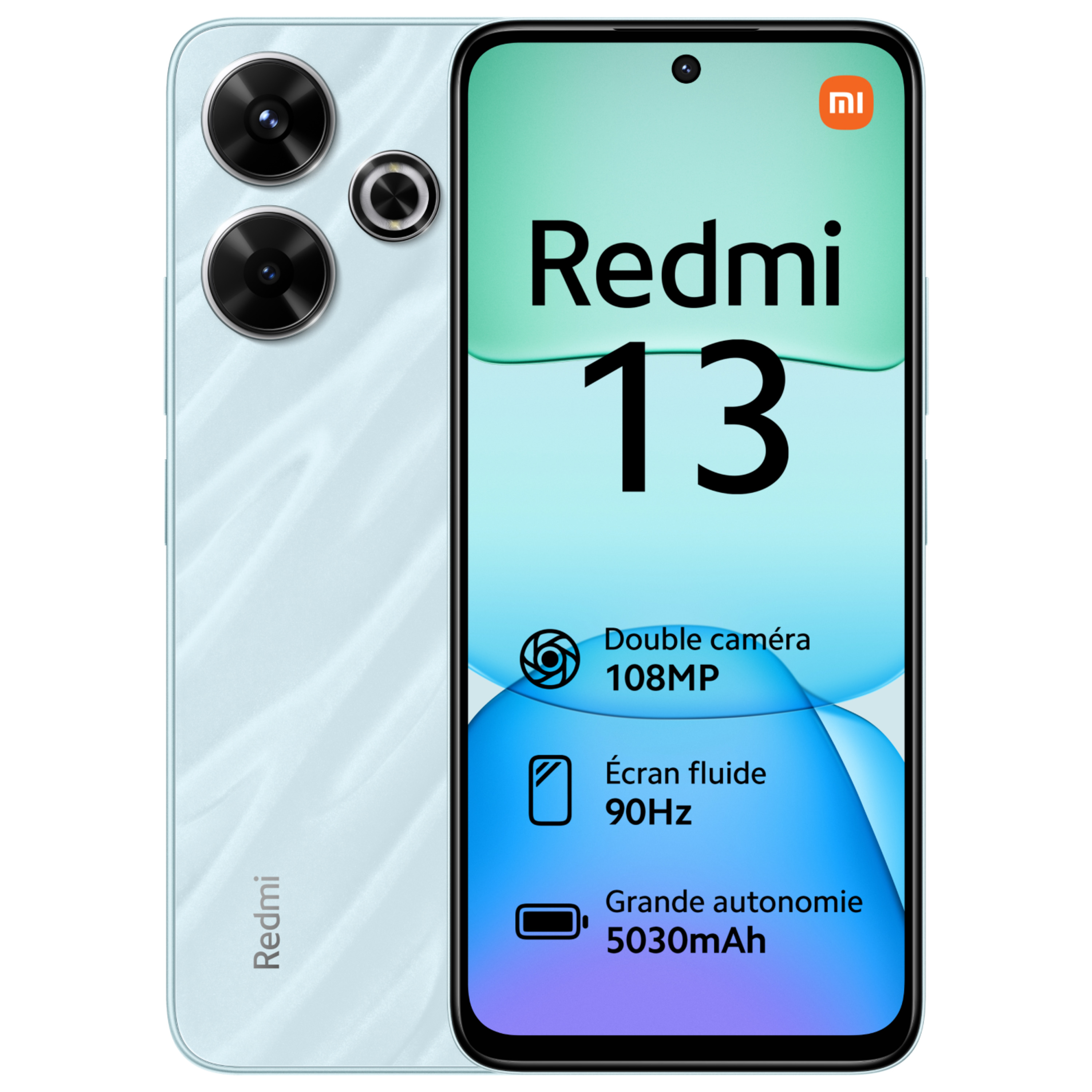 Voir la diapositive 2 : XIAOMI Redmi 13 4G 8/256Go - Bleu