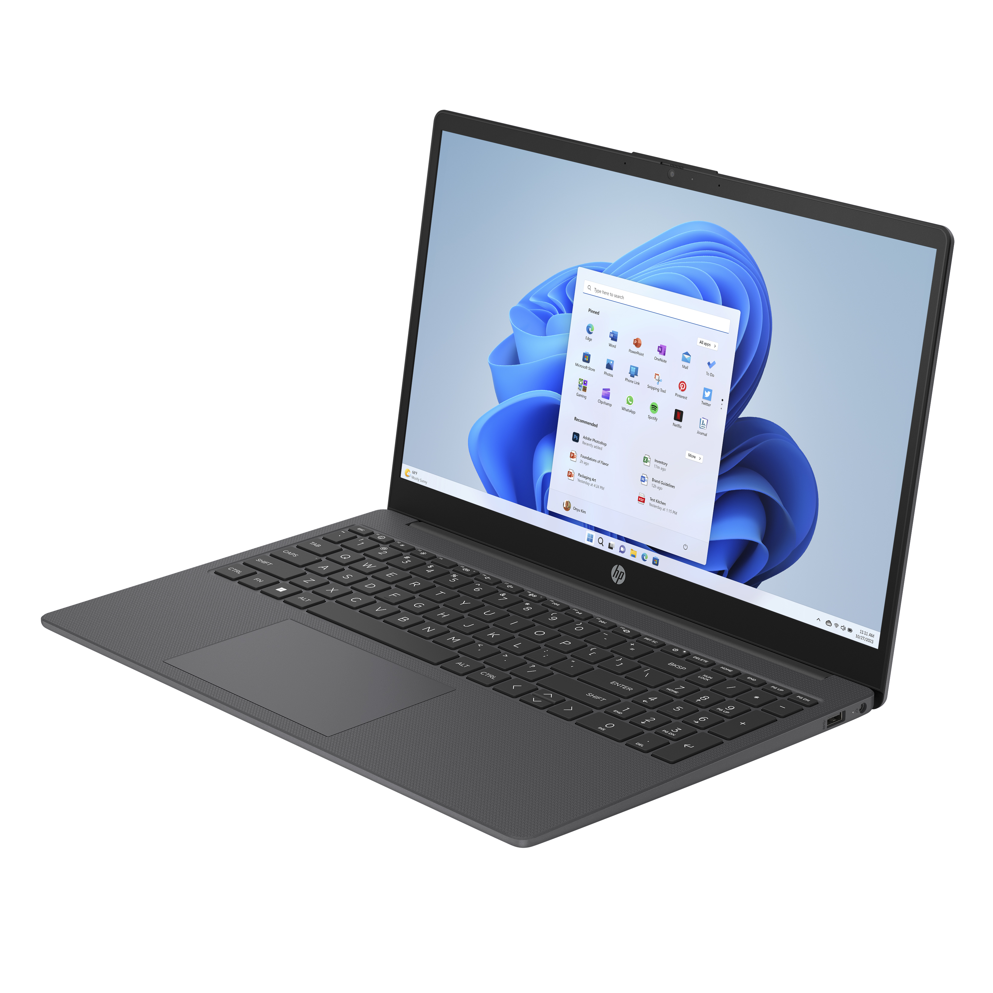 Voir la diapositive 3 : HP Ordinateur portable 15-FC0088NF - Noir