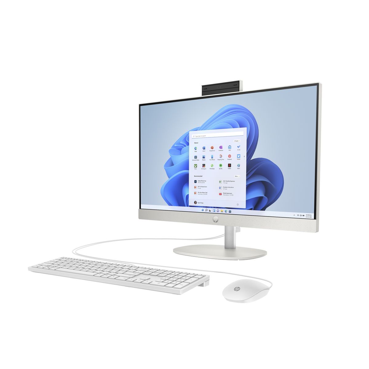 HP Ordinateur tout-en-un AIO 24CR0039NF - Blanc