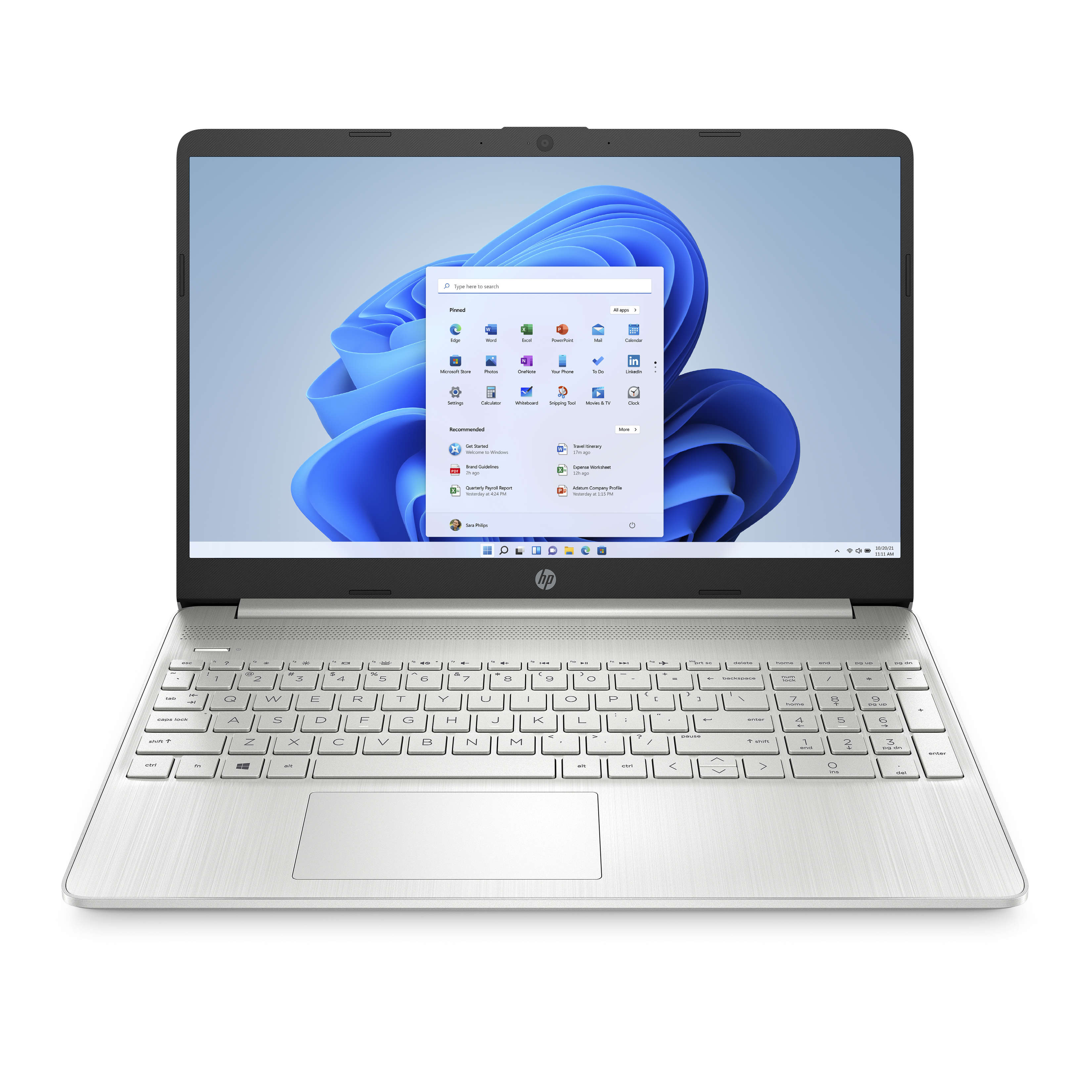 Voir la diapositive 2 : HP Ordinateur portable 15S-EQ2118NF - Gris