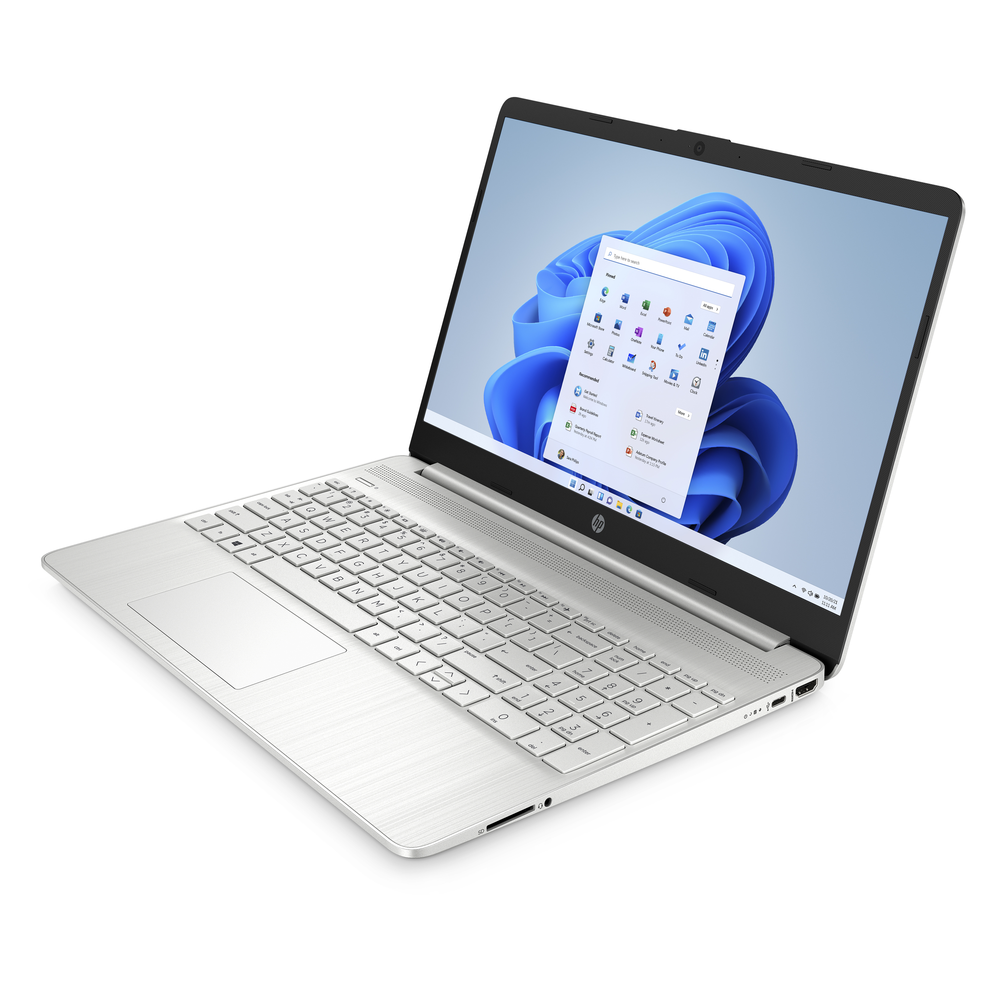 Voir la diapositive 3 : HP Ordinateur portable 15S-EQ2118NF - Gris