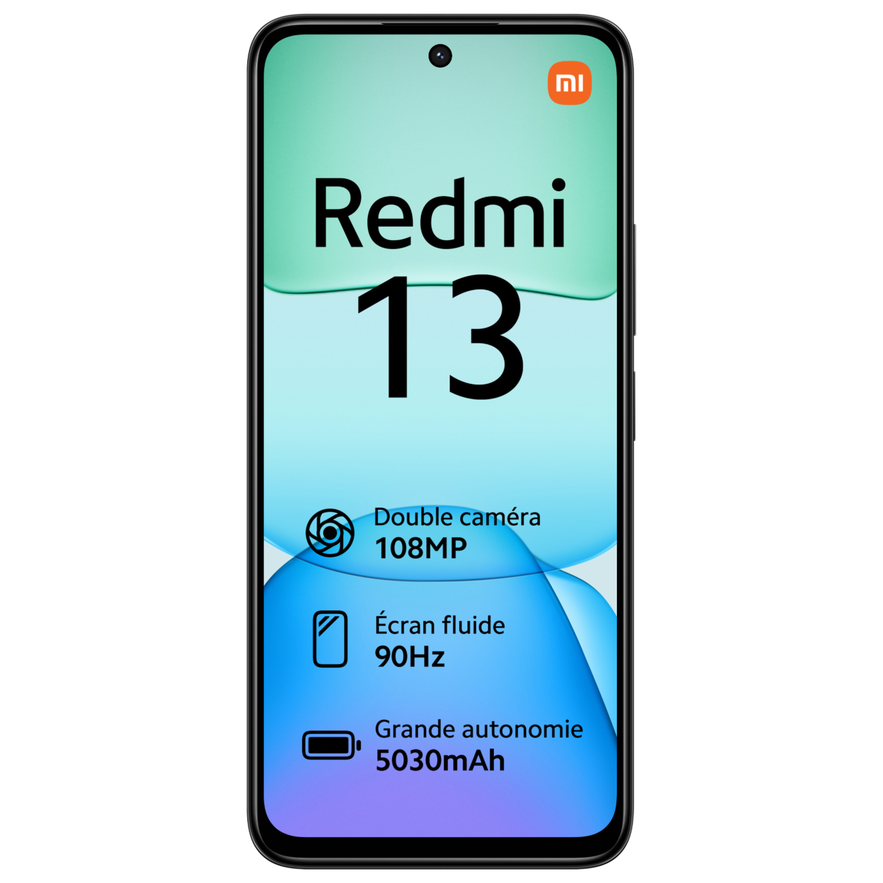 Voir la diapositive 7 : XIAOMI Redmi 13 4G 8/256Go Noir