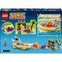 Voir la diapositive 8 : LEGO Sonic 76997 - Le bateau d'aventures de Tails - Jouet bateau interactif à collectionner - Set pour Enfants avec du Jeu Vidéo