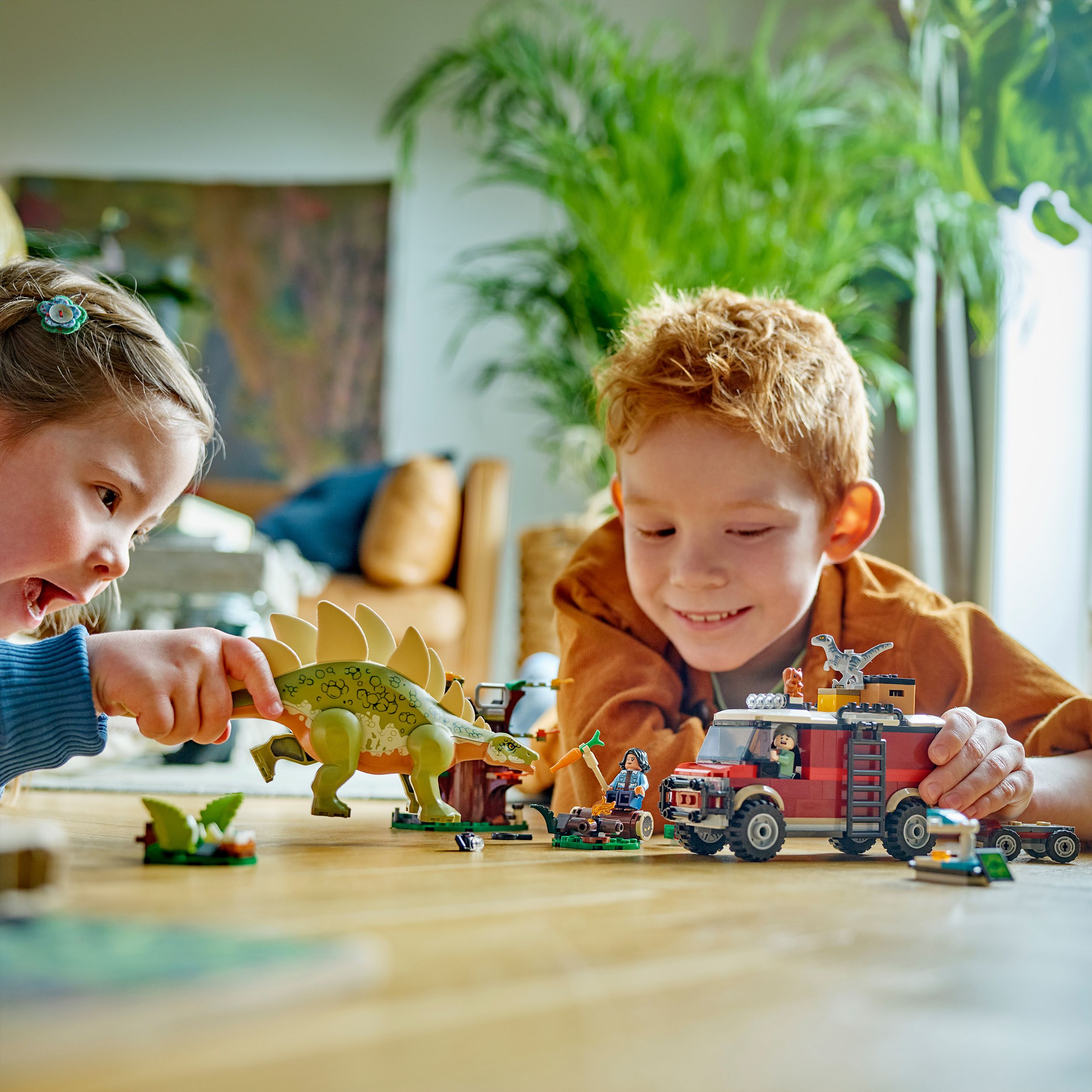 Voir la diapositive 7 : LEGO Jurassic World 76965 - Missions dinosaures : la découverte du stégosaure