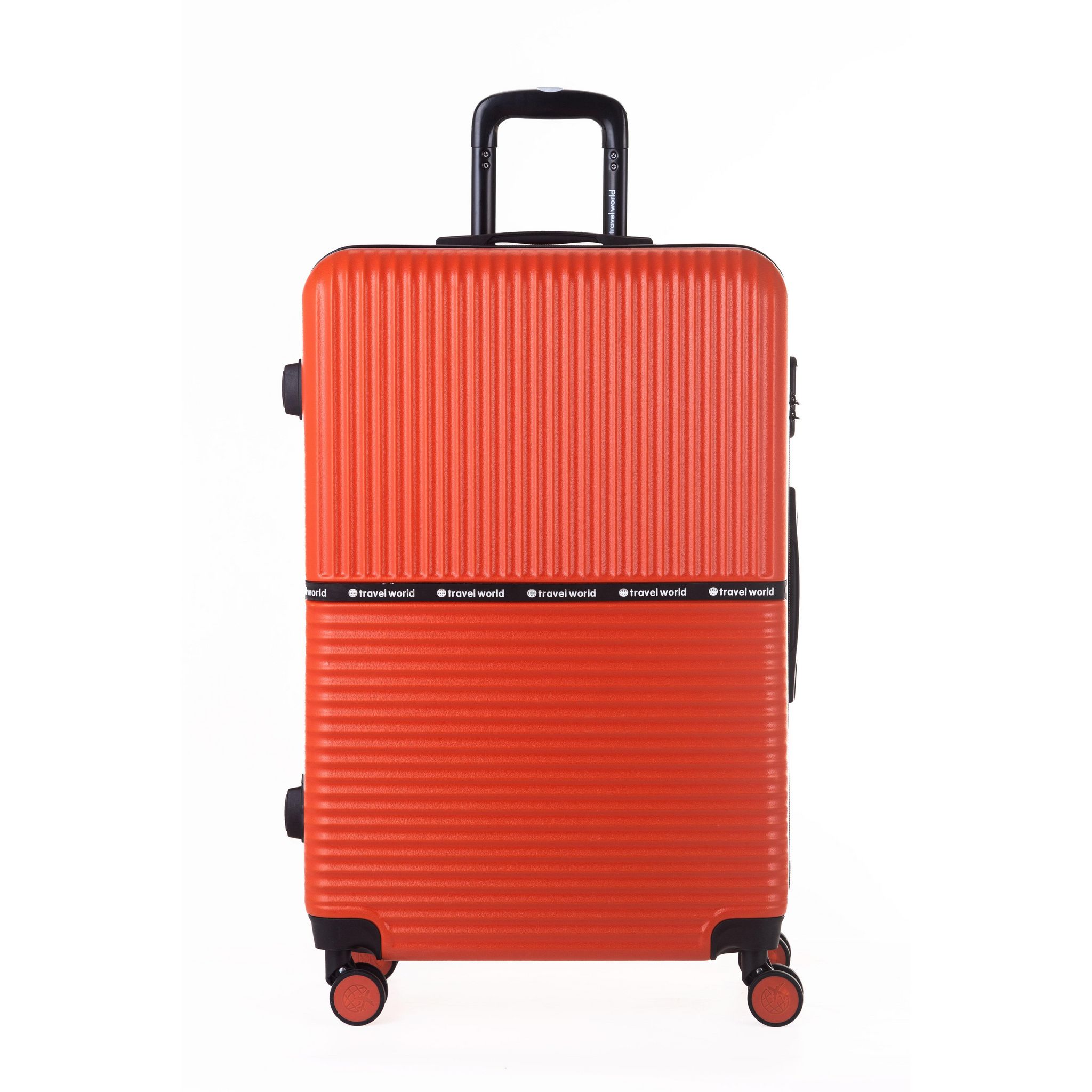 TRAVEL WORLD Valise rigide TRAVEL WORLD AXA 76 CM rouge