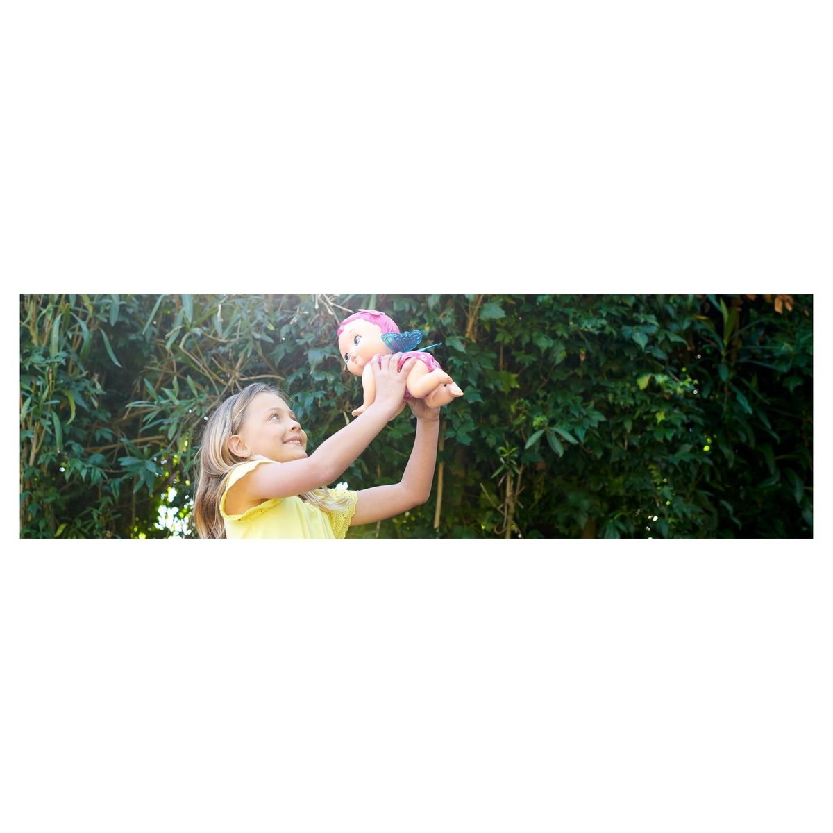 MATTEL Poupon My Garden Baby Bébé papillon Trotteur et sons