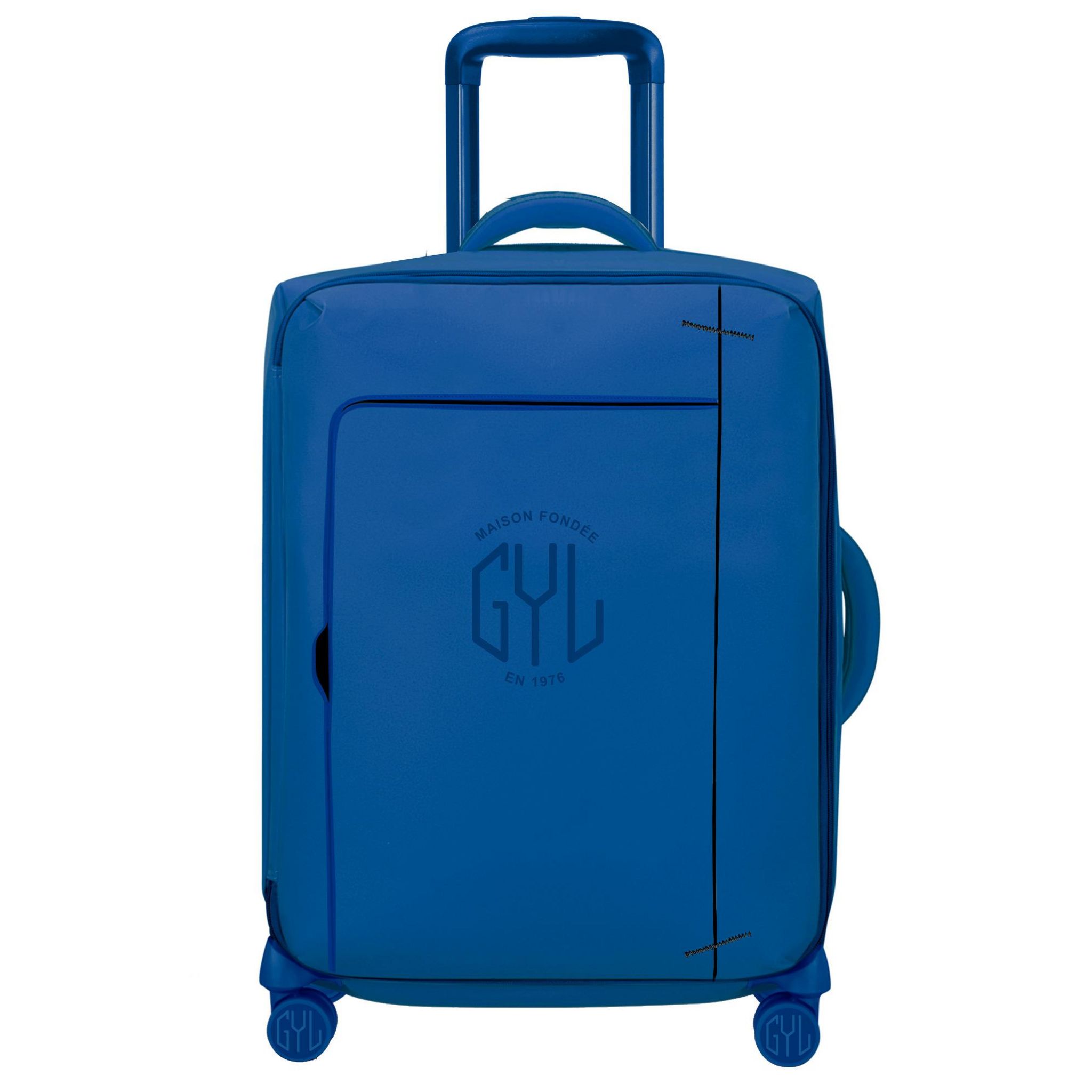 GYL BAGAGES Valise souple GYL 66 cm bleu pas cher - Auchan.fr