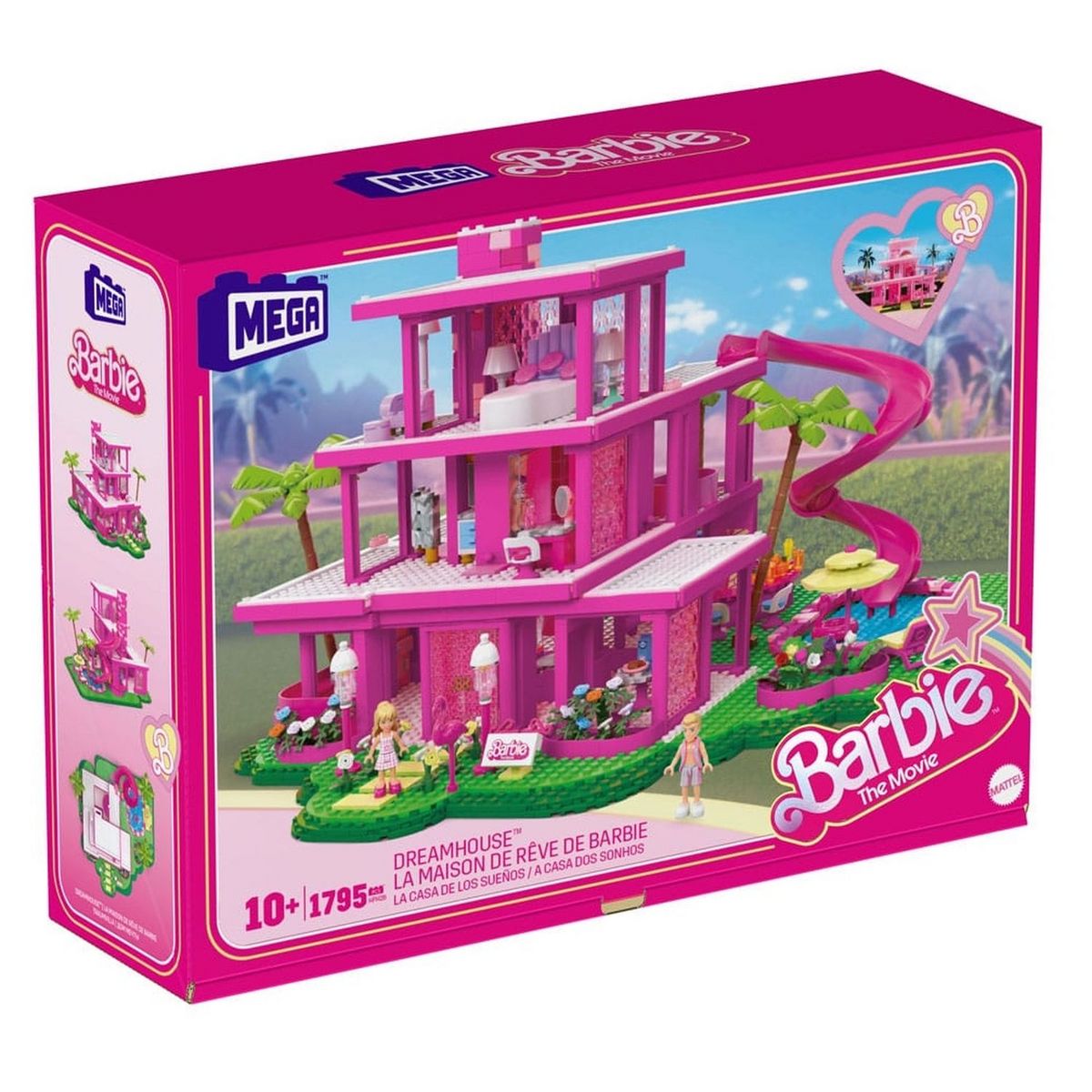 MATTEL Coffret de construction MEGA La maison de rêve de Barbie