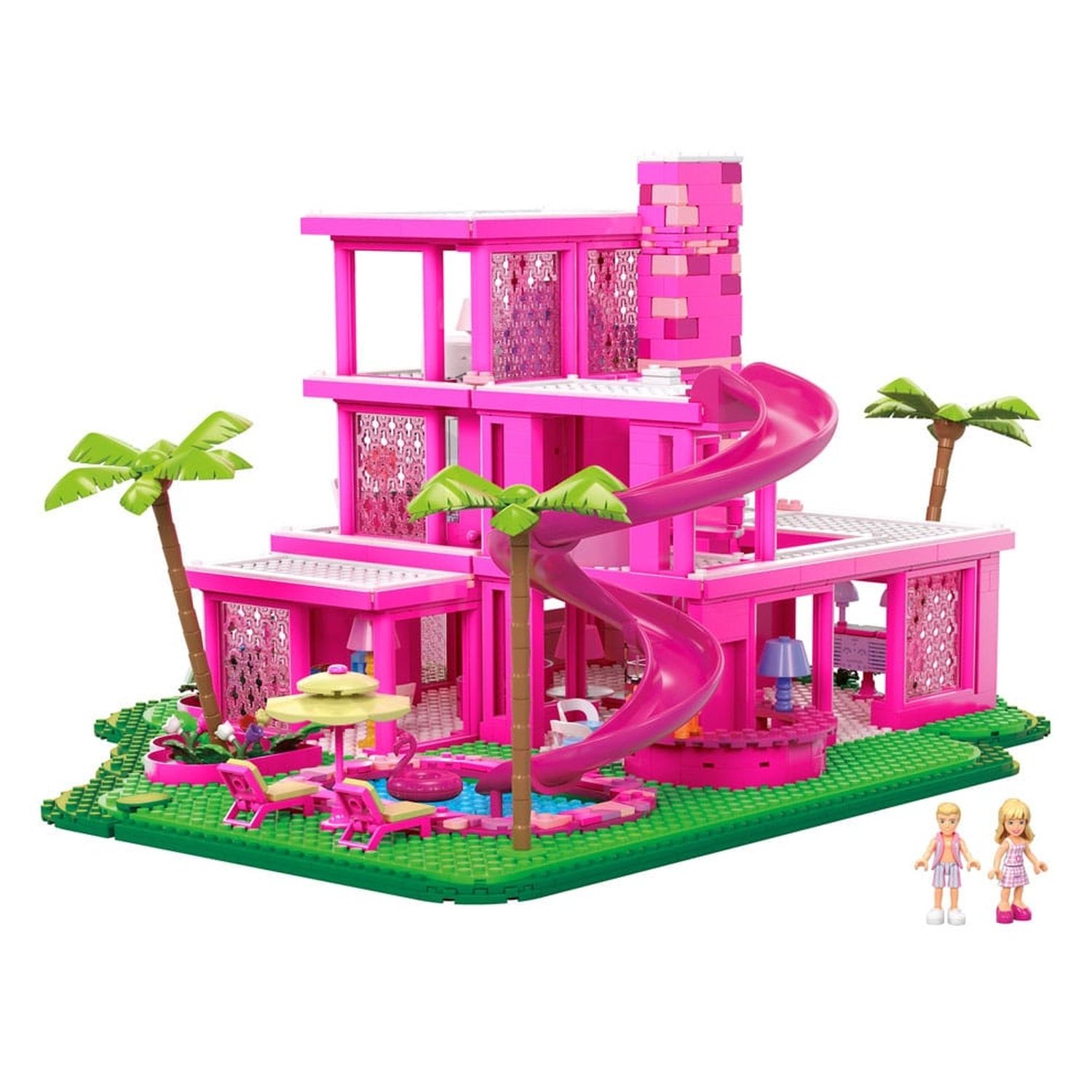 Voir la diapositive 4 : MATTEL Coffret de construction MEGA La maison de rêve de Barbie