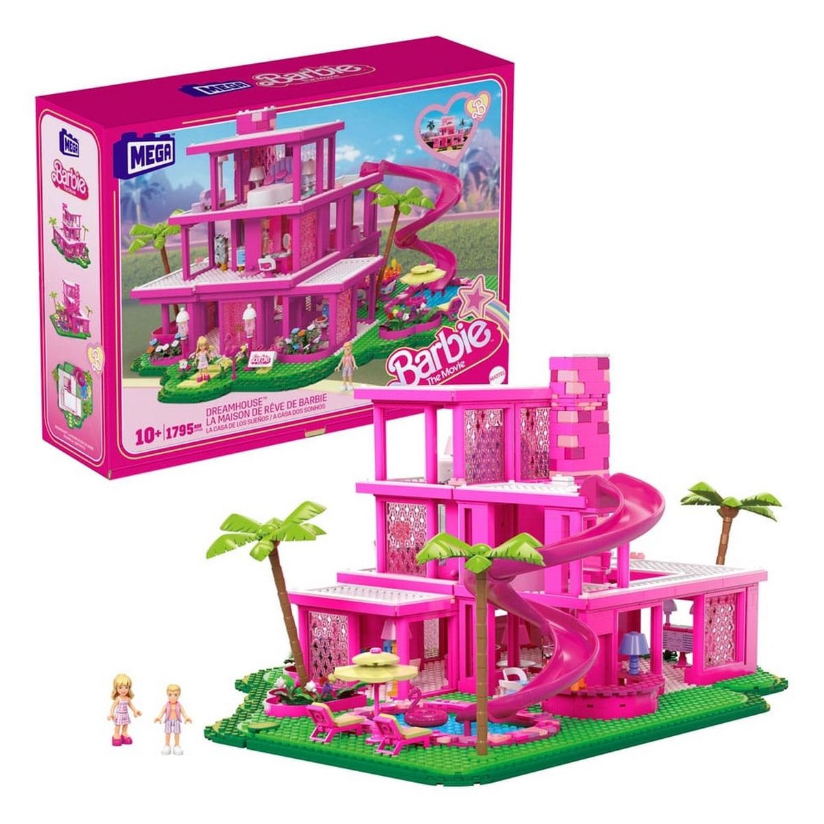 MATTEL Coffret de construction MEGA La maison de rêve de Barbie